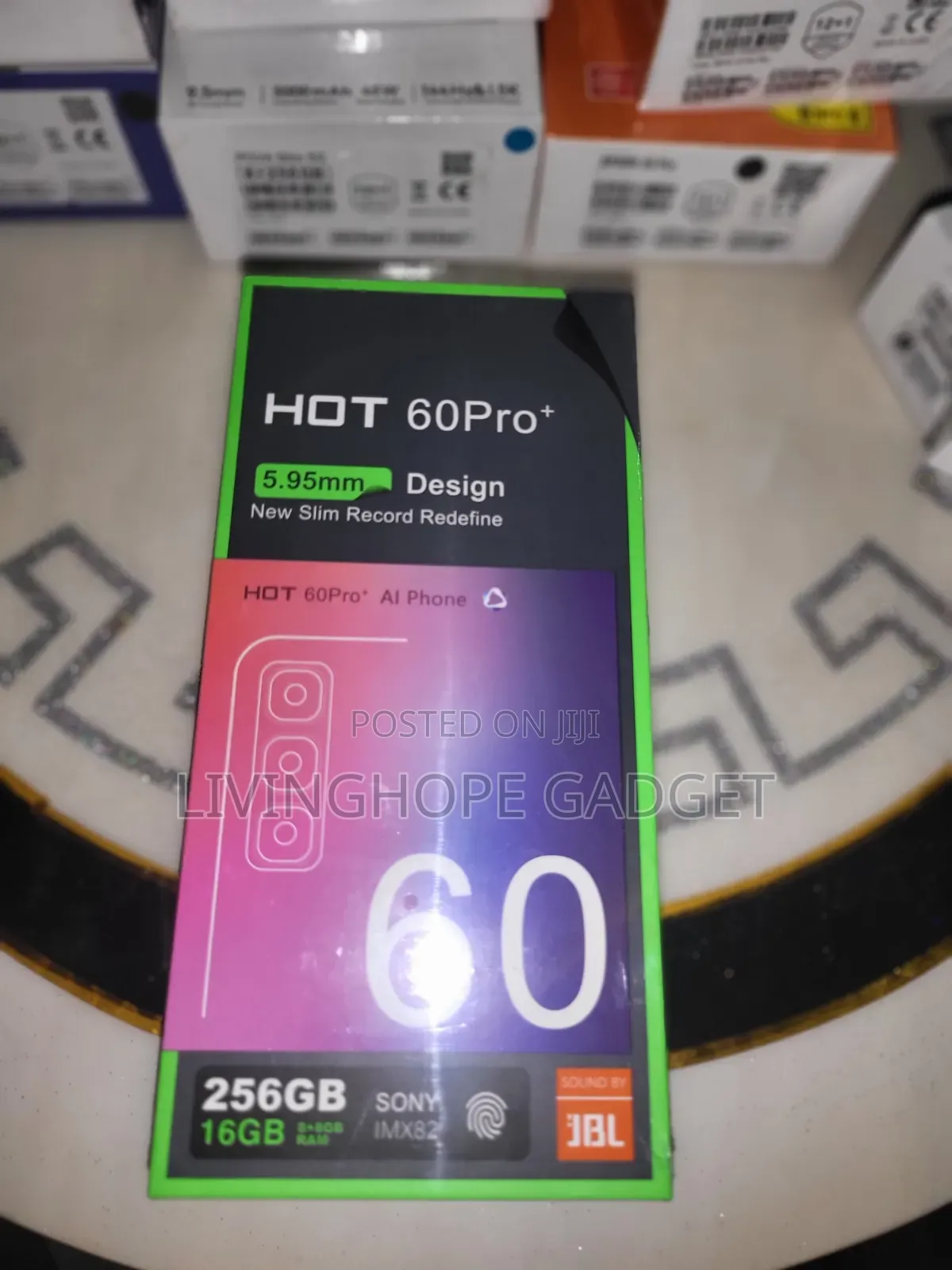 New Infinix Hot 60 Pro+ 256 GB