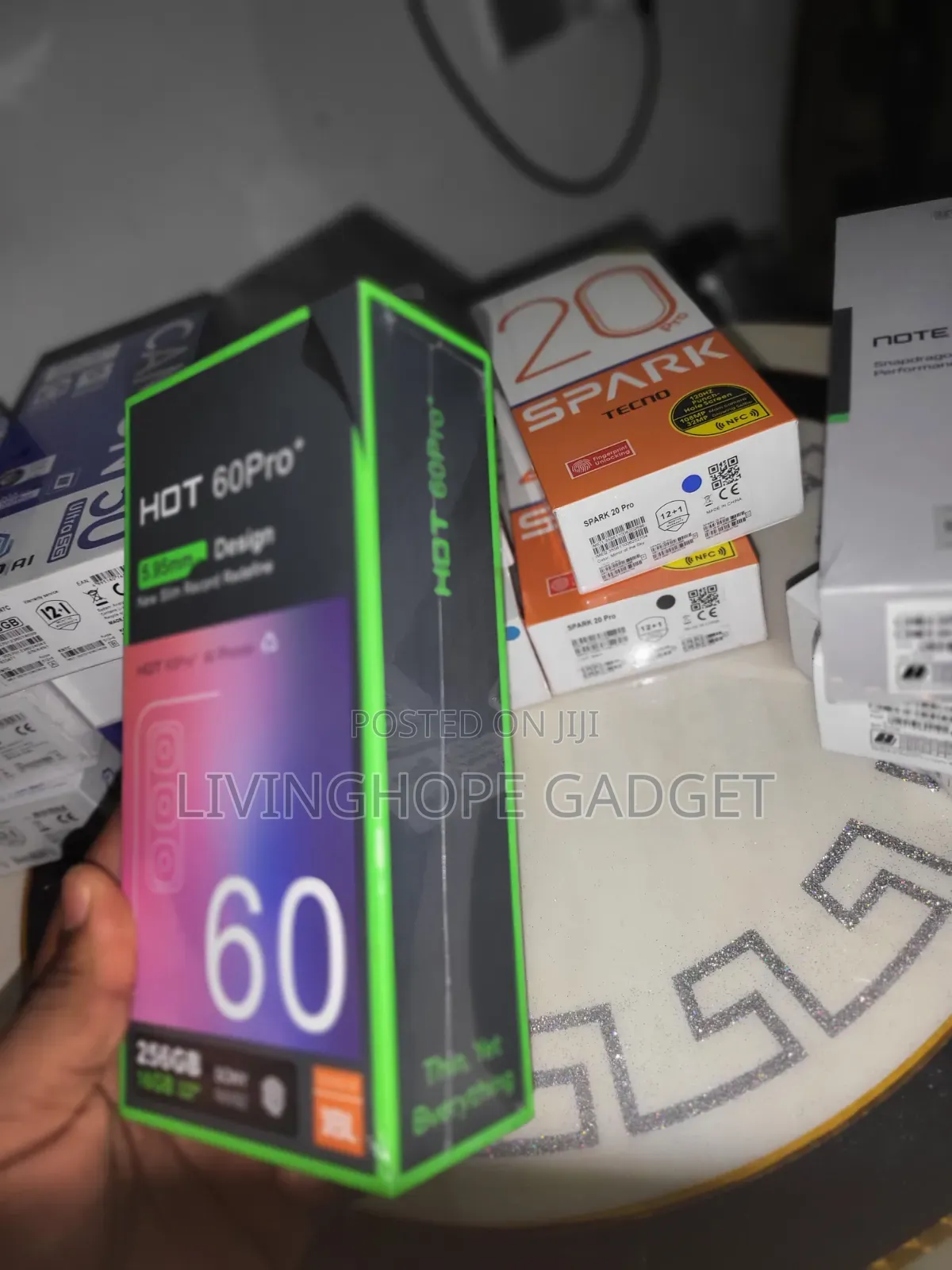 New Infinix Hot 60 Pro+ 256 GB