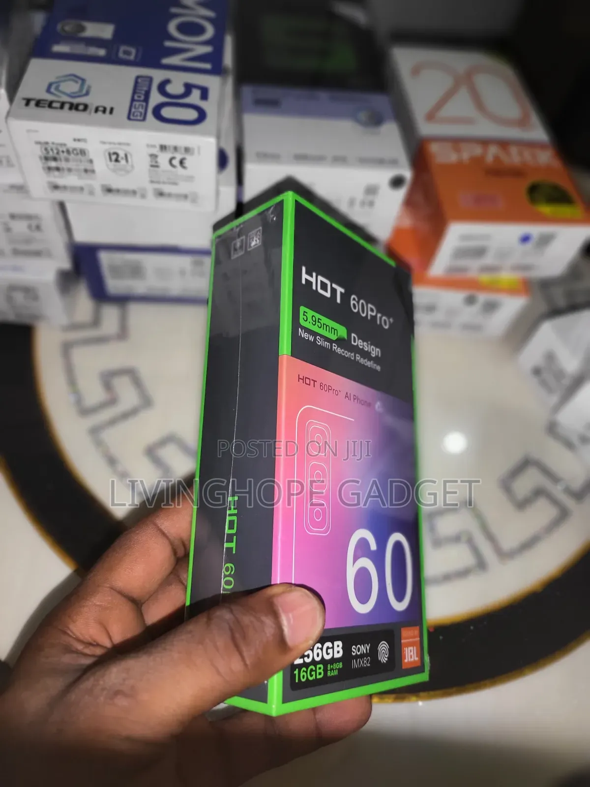 New Infinix Hot 60 Pro+ 256 GB