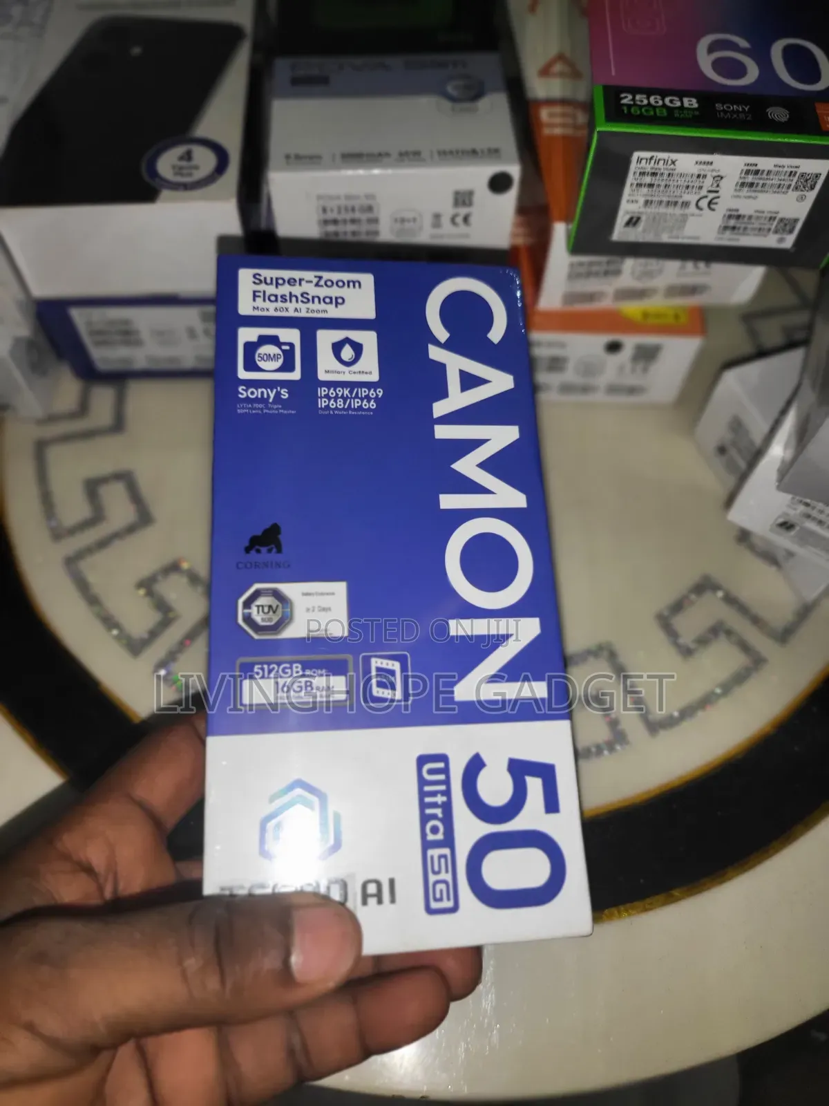 New Tecno Camon 50 Ultra 512 GB