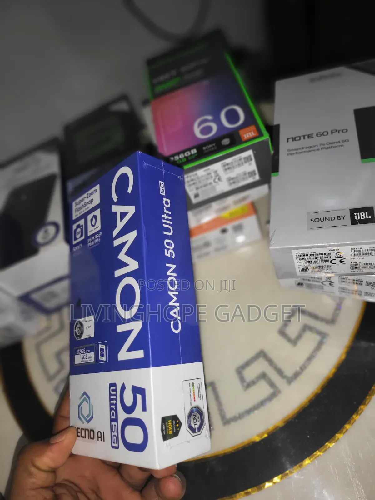 New Tecno Camon 50 Ultra 512 GB