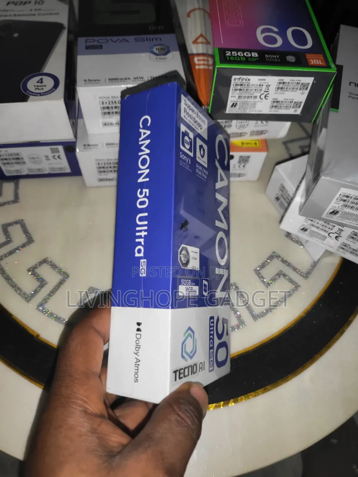 New Tecno Camon 50 Ultra 512 GB