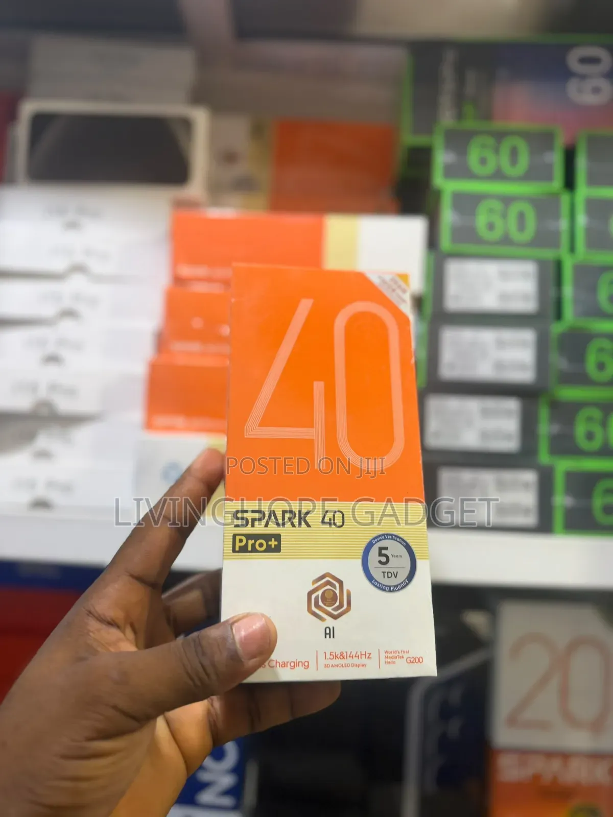 New Tecno Spark 40 Pro+ 256 GB