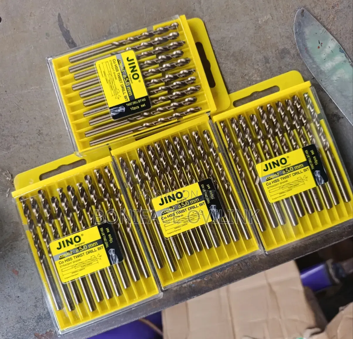 5.0 Mm Cobalt HSS Twist Drill Bit Straight Shank ( PKT of 10pcs )