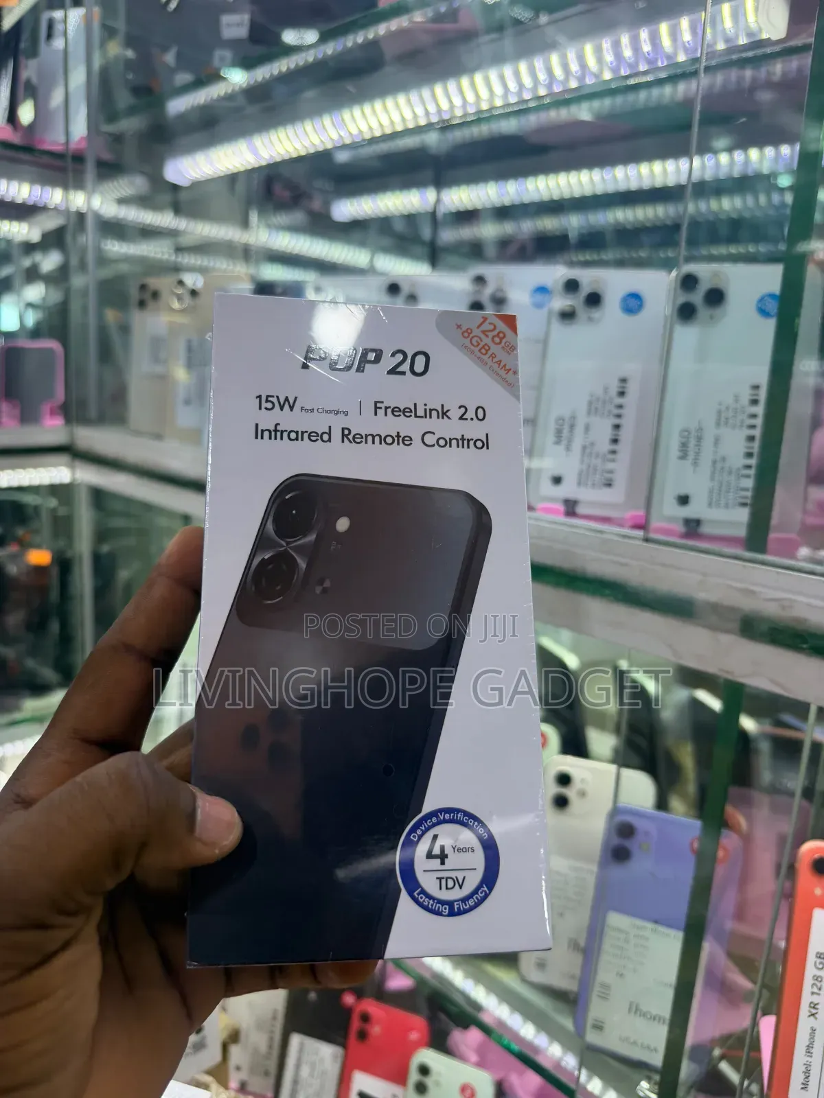 New Tecno Pop 20 128 GB