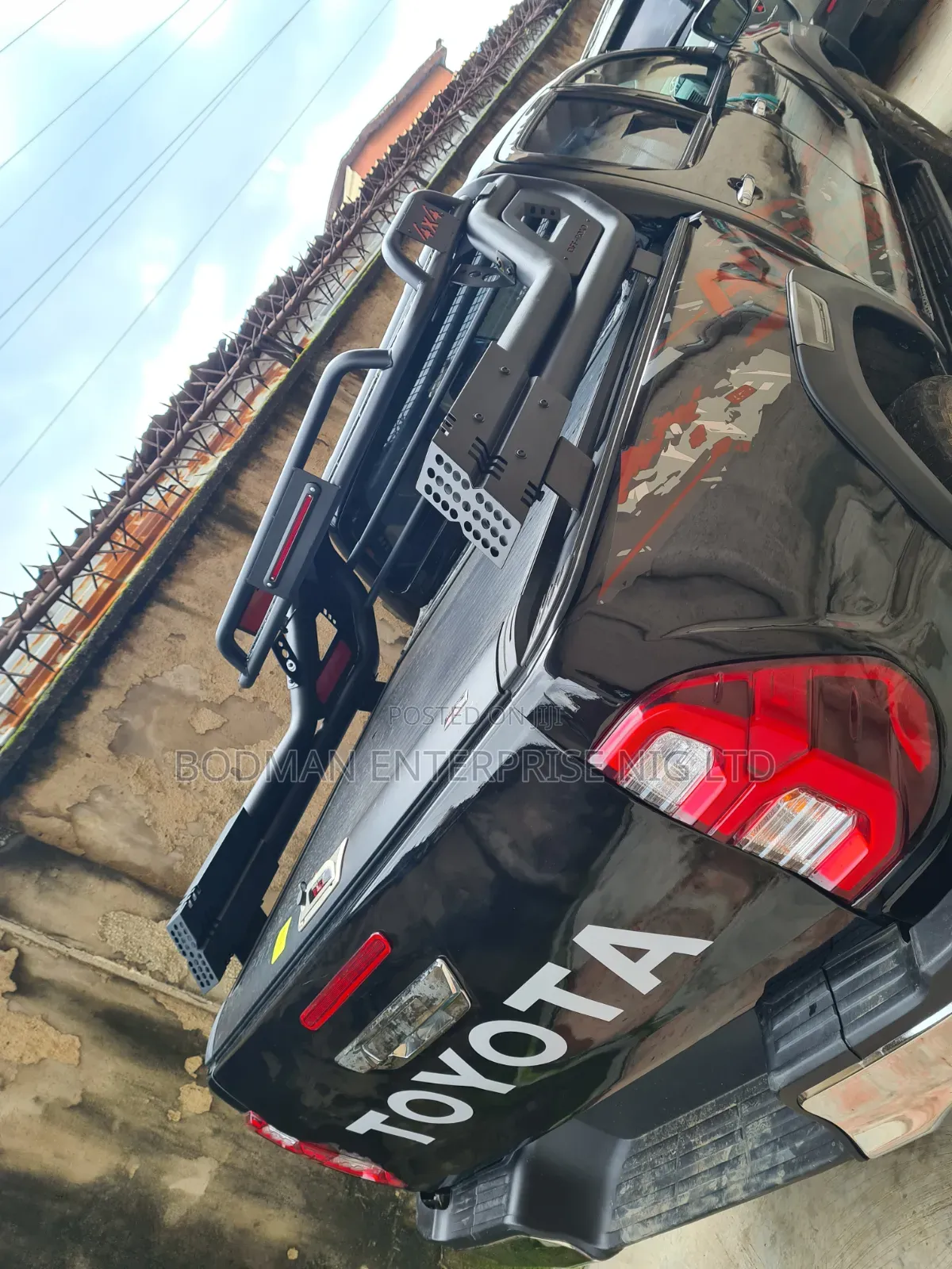 Manual Rolling Boot Cover With Off-Road Double Bar Iron at #÷4