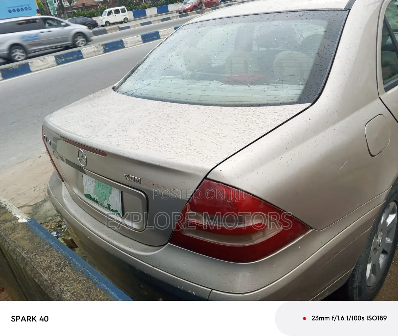 Mercedes-Benz C180 2003 Gold