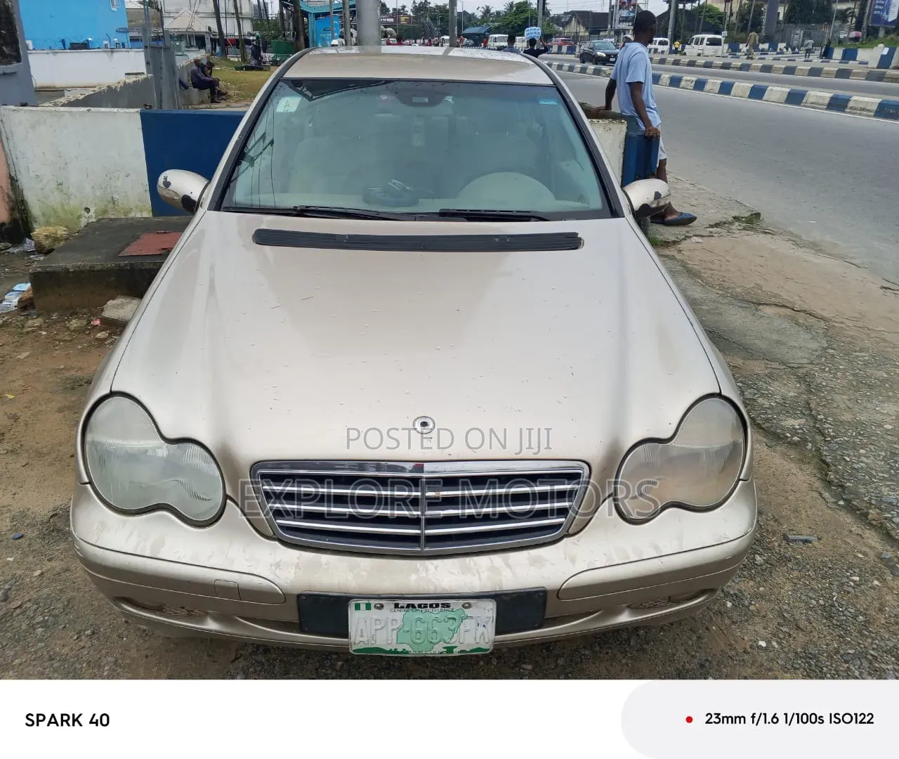 Mercedes-Benz C180 2003 Gold