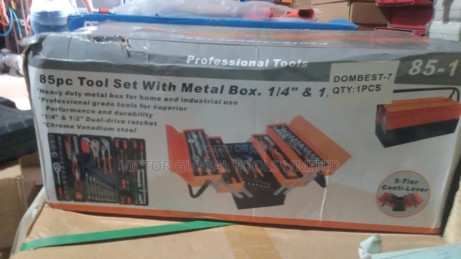 85pcs Manual Toolbox Set