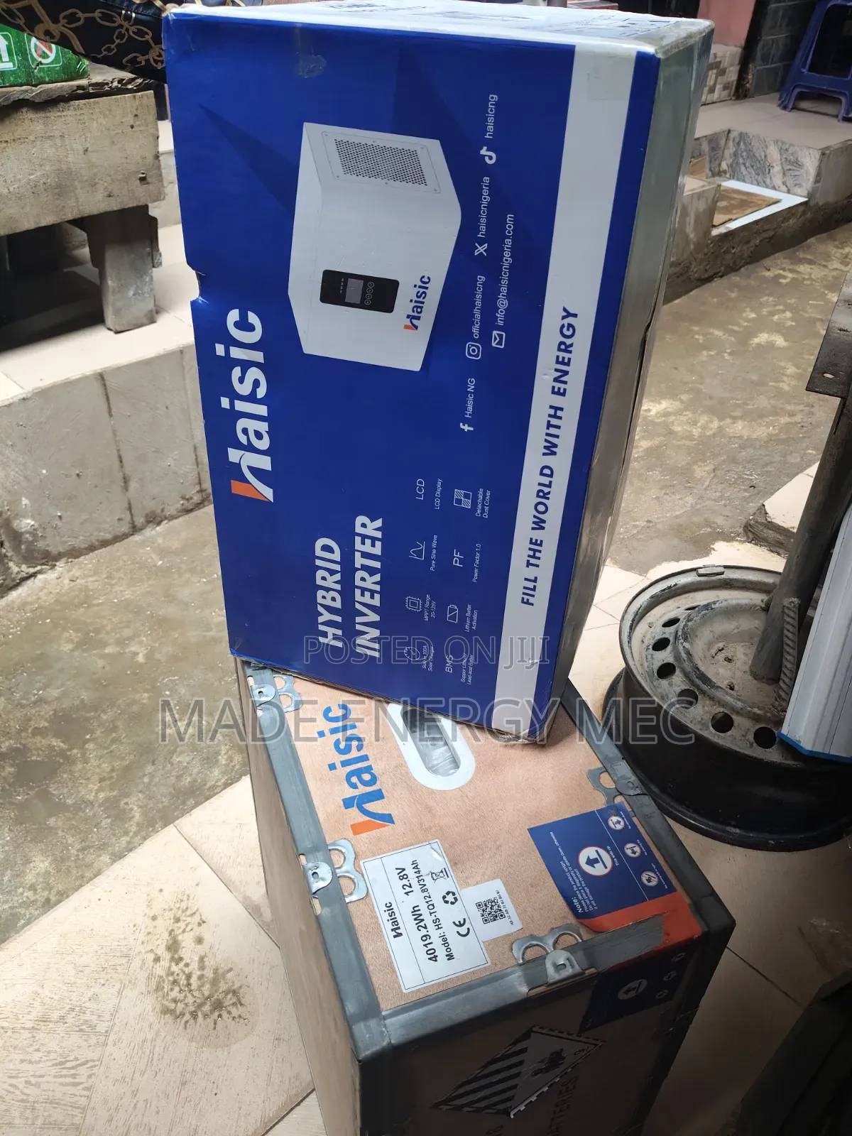 4kwh 12v Haisic All in One Solar Generator