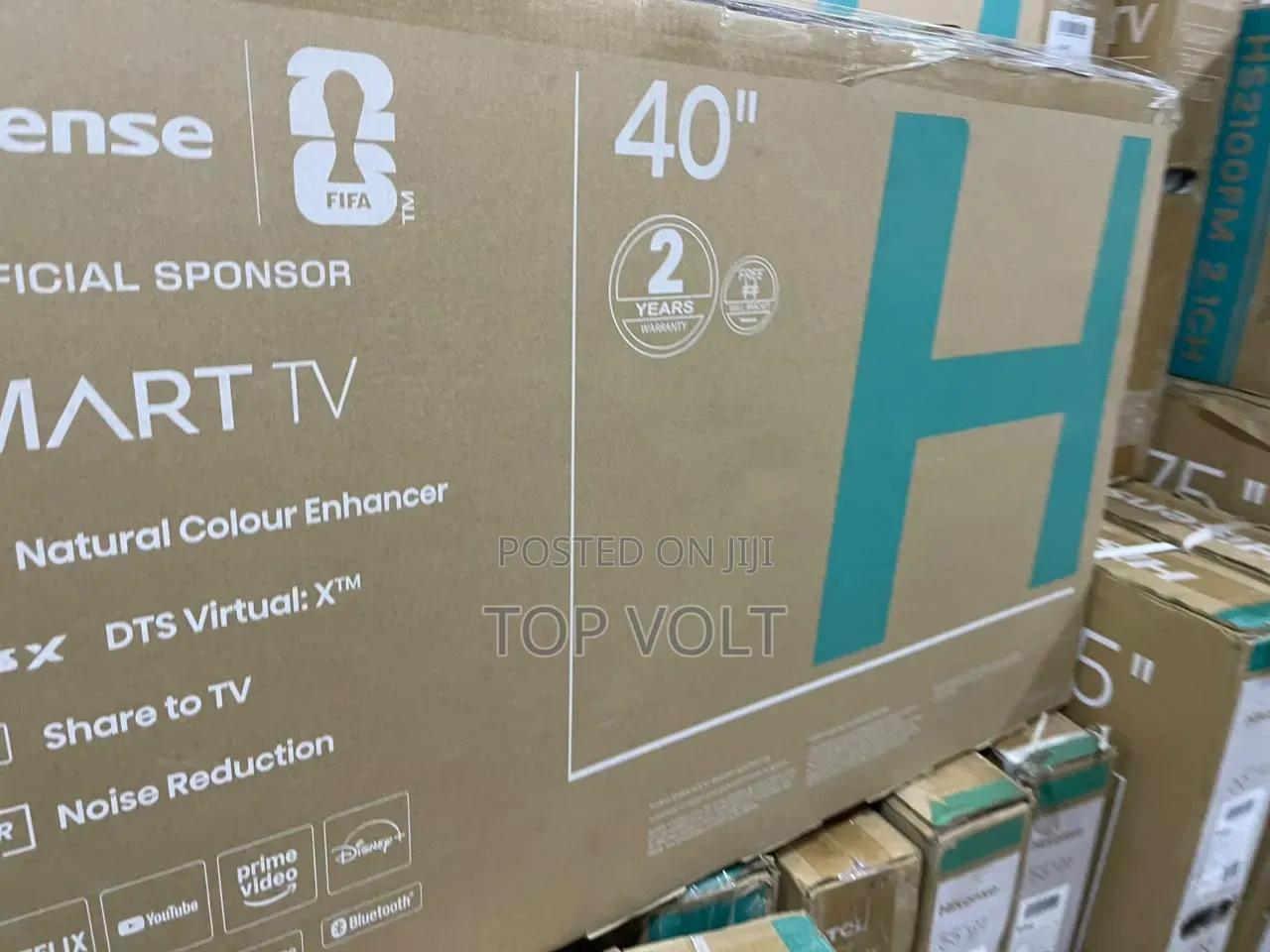 Hisense 40 Inch Slim Smart LED TV