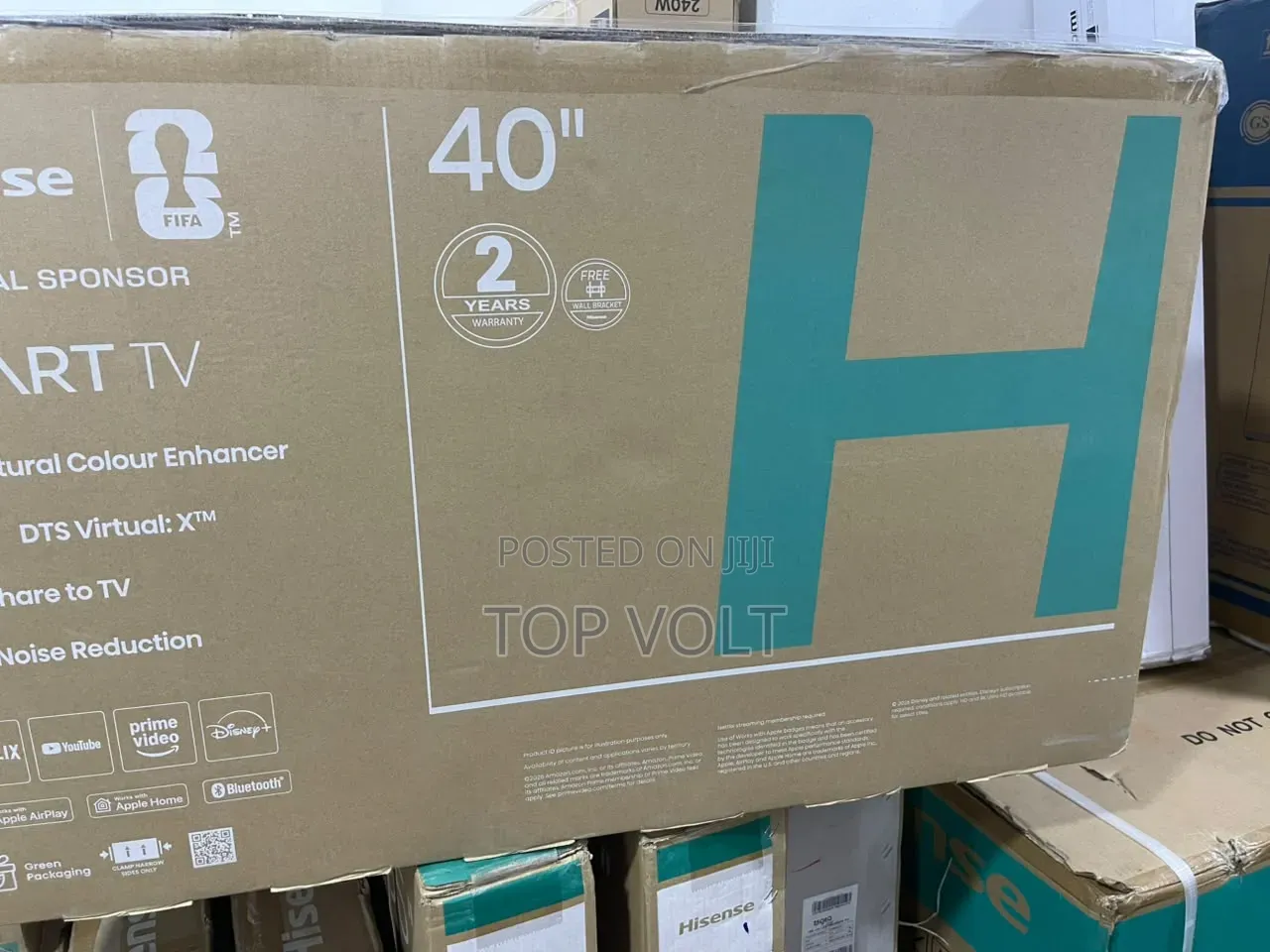 Hisense 40 Inch Slim Smart LED TV
