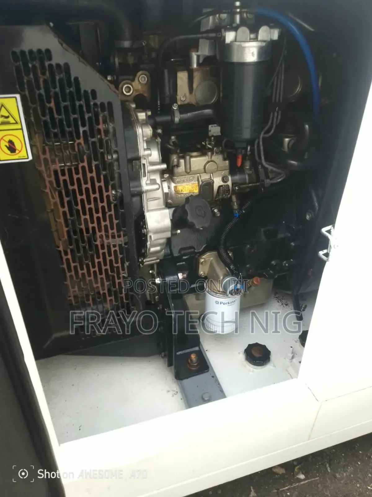 Very Clean 60kva Mikano Generator Perkins