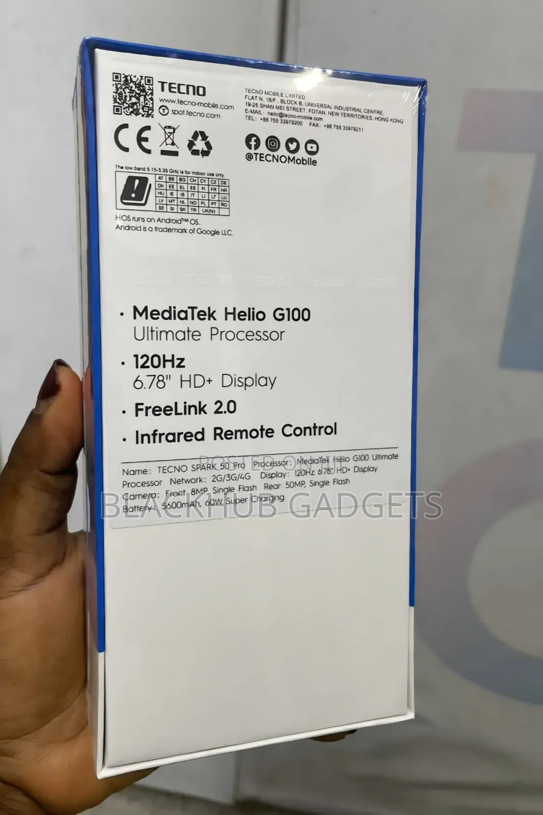 New Tecno Spark 50 Pro 256 GB