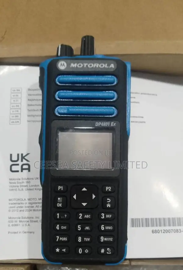 Motorola Dp4801ex VHF/Uhf Atex Radio