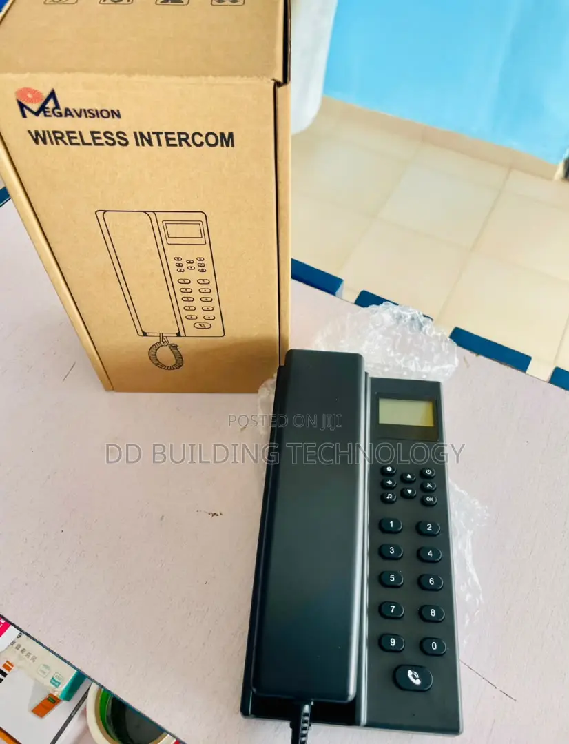 MegaVision Wireless Intercom With Display