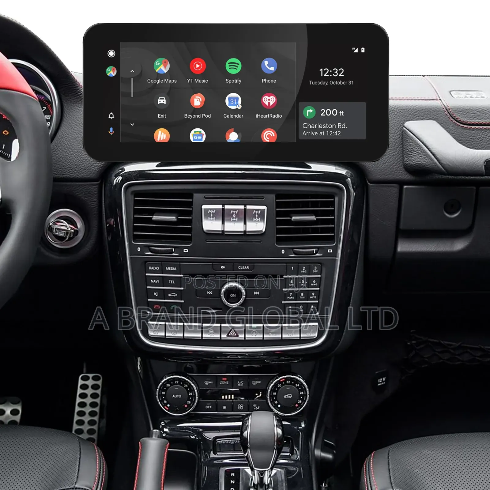 2013-2019 Mercedes Benz G-Class Android Navigation System With Carplay