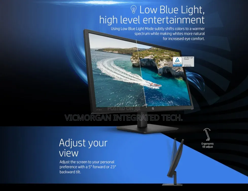 HP V28 28-Inch Monitor — 3840 X 2160 UHD — AMD FreeSyncTM