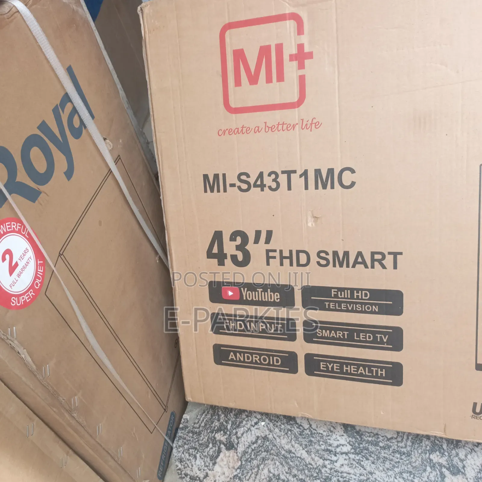 Mi+ Smart 43 inches TV 2year Warranty