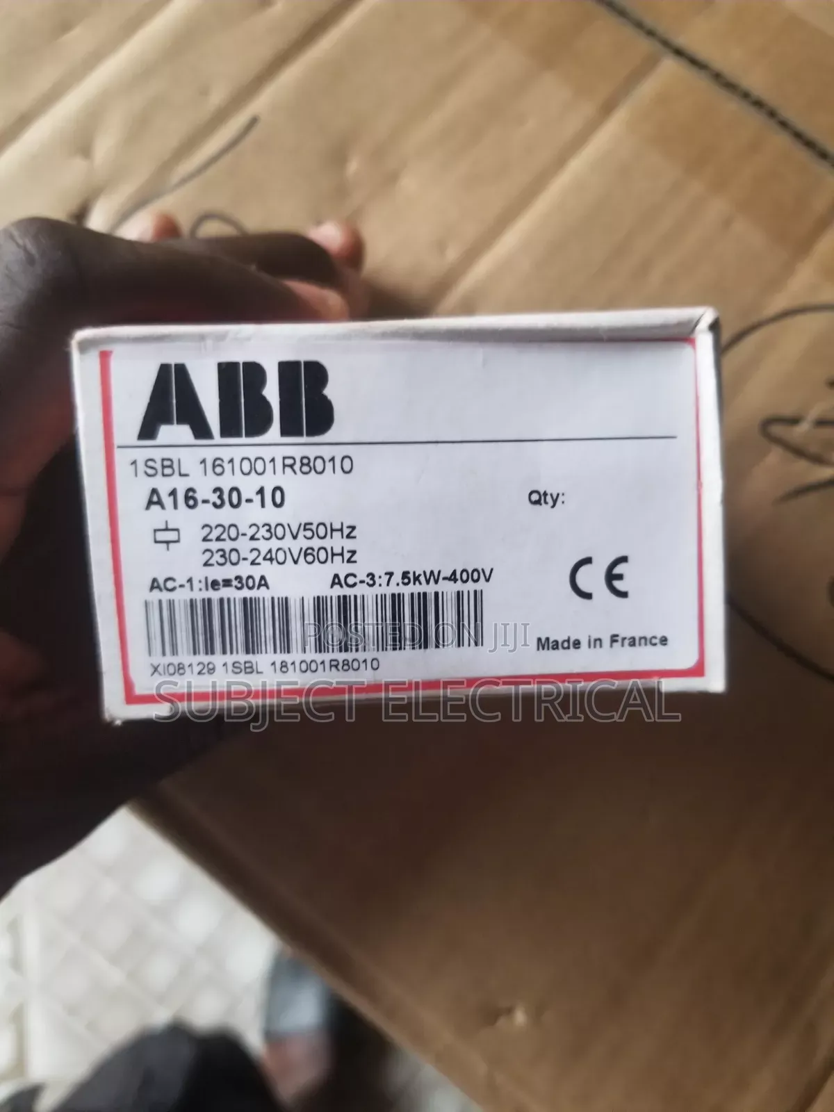 A16 ABB Contactor 3pole