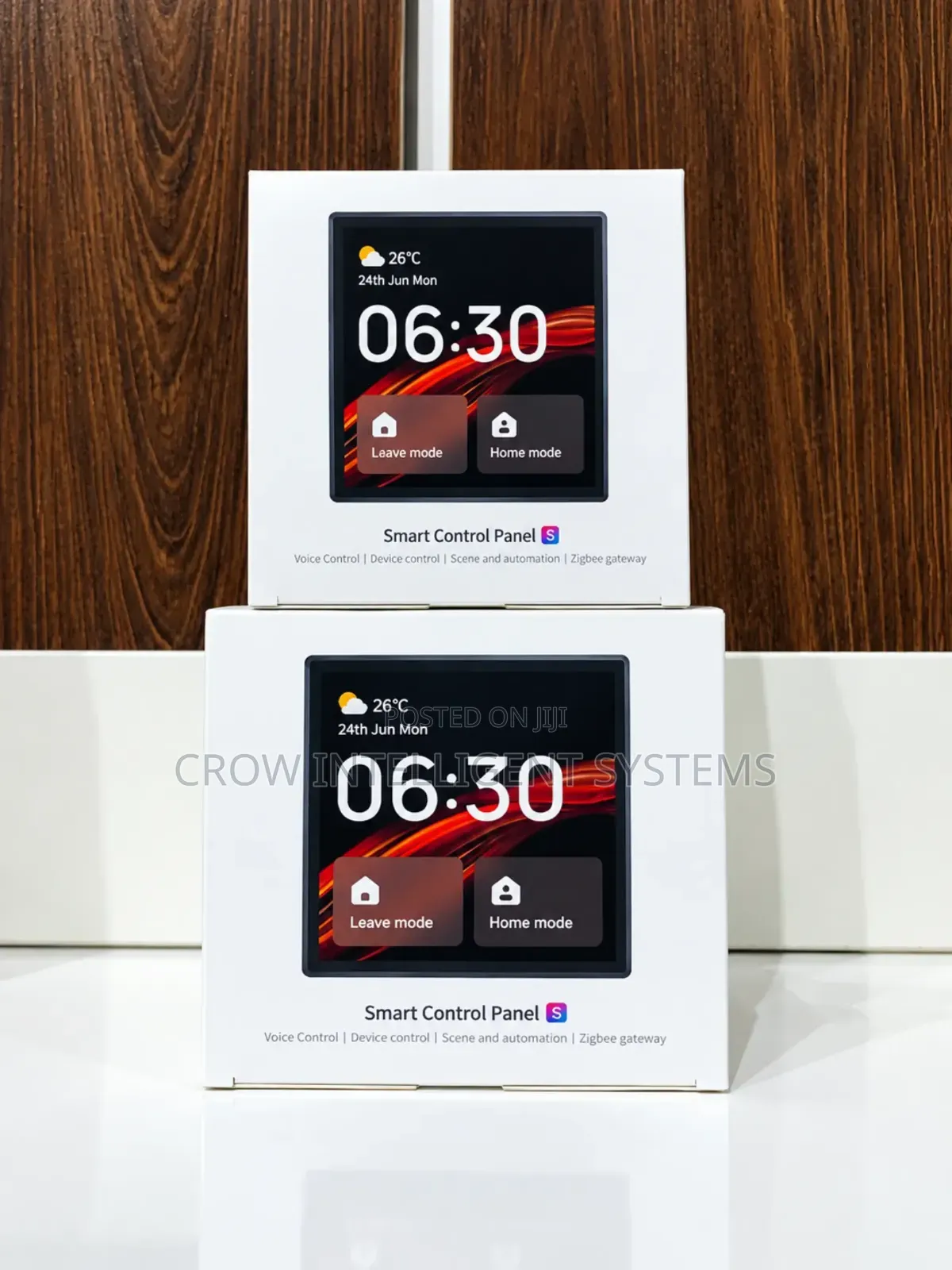 4" Touch Smart Voice Control Panel With Built-in Alexa -Wifi +Zigbee