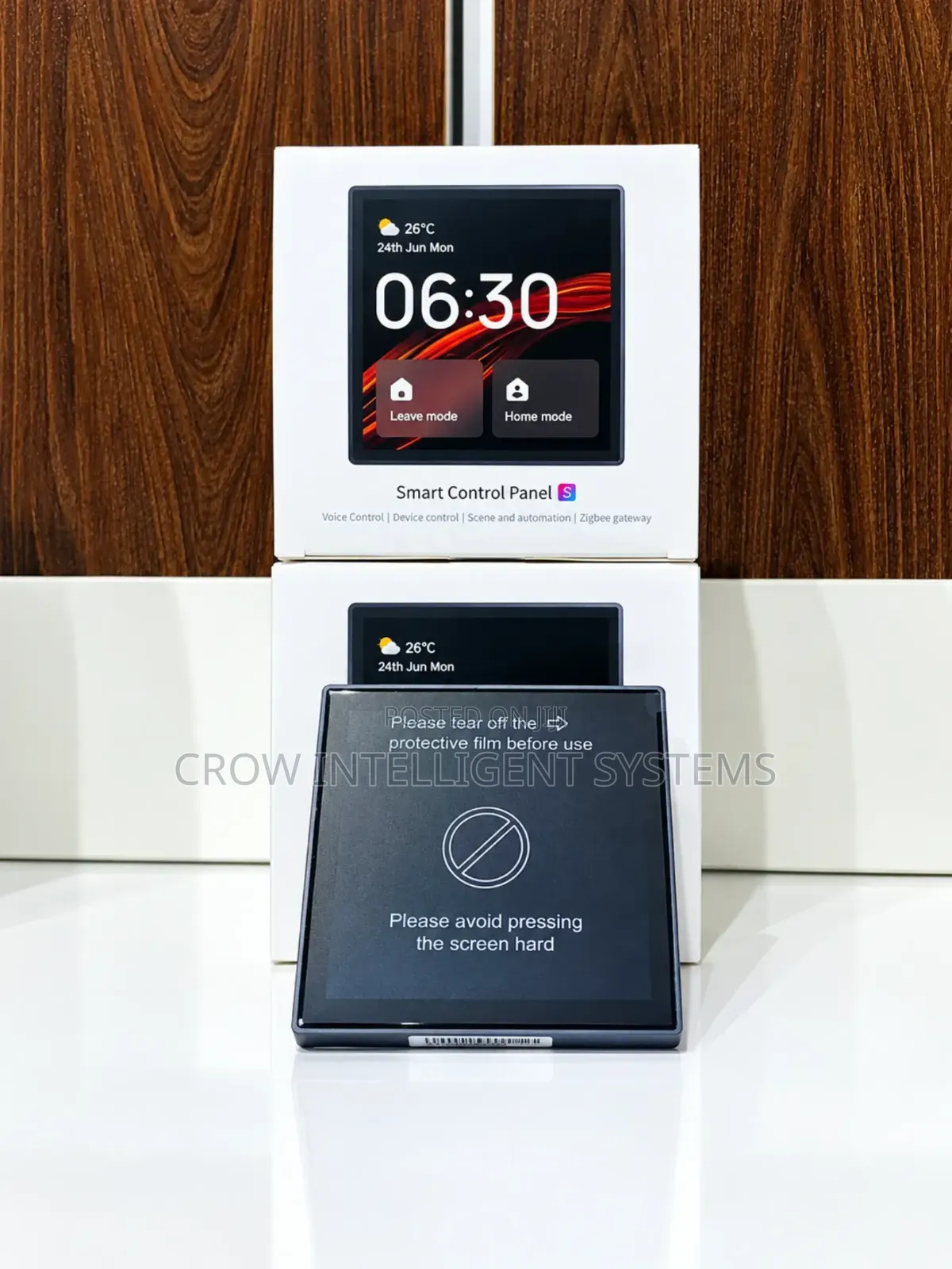 4" Touch Smart Voice Control Panel With Built-in Alexa -Wifi +Zigbee