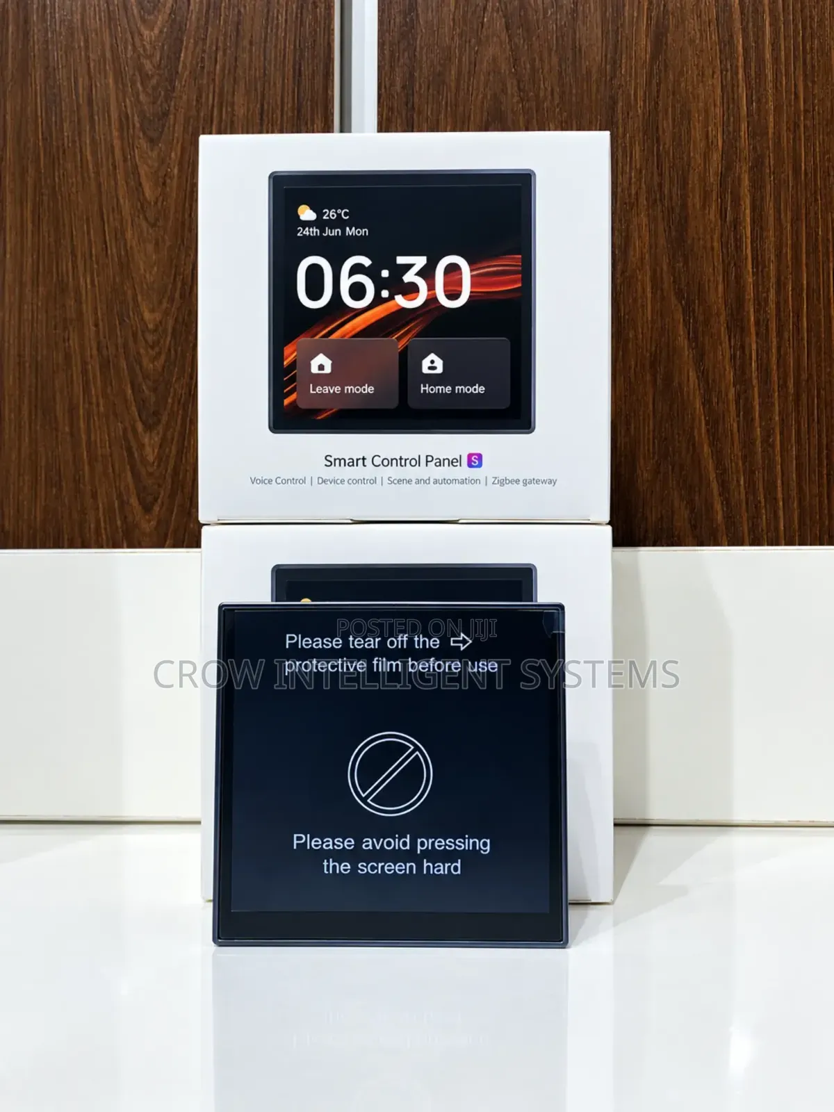 4" Touch Smart Voice Control Panel With Built-in Alexa -Wifi +Zigbee