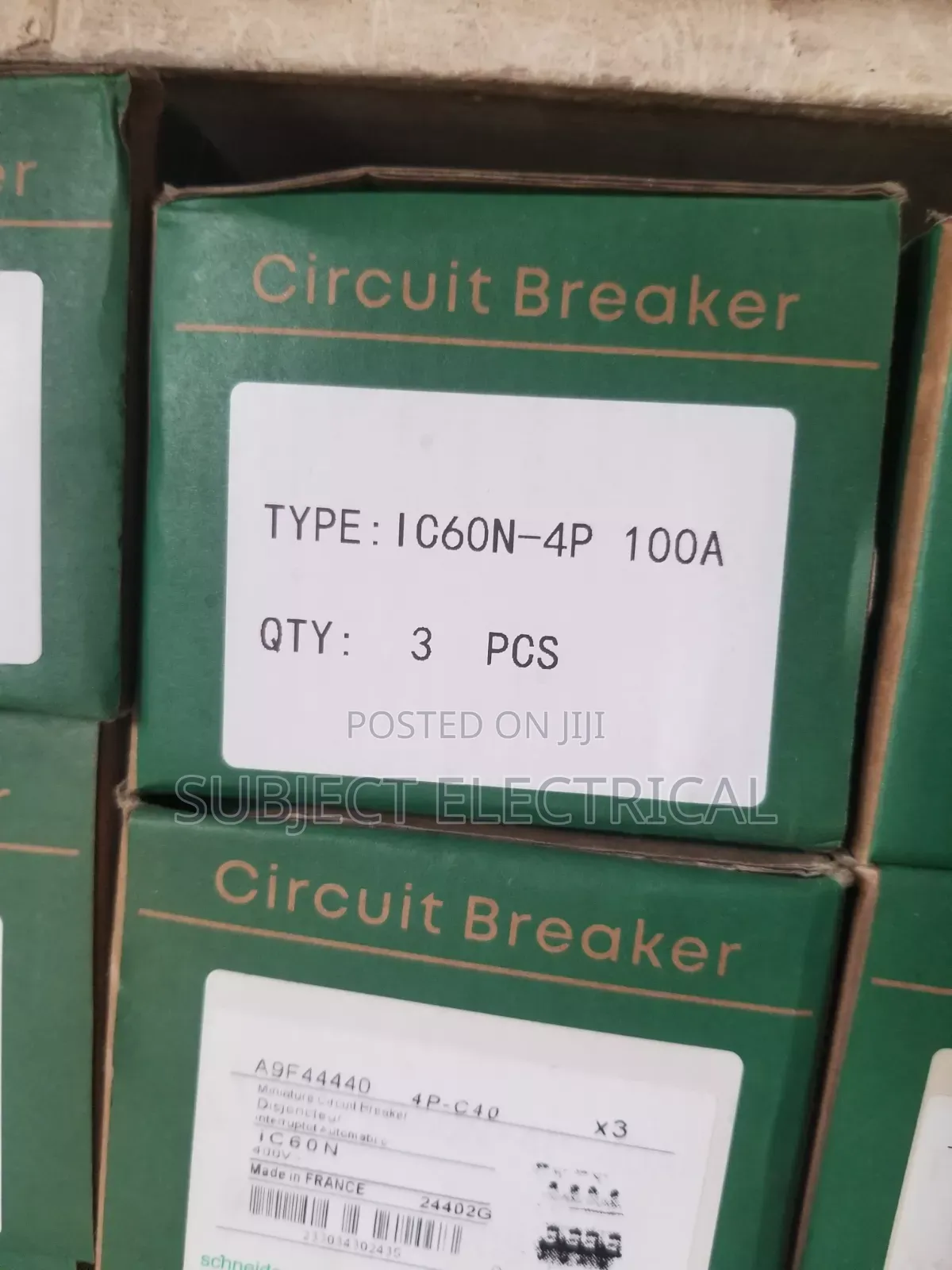 100amps 4pole MCB Breaker Schneider
