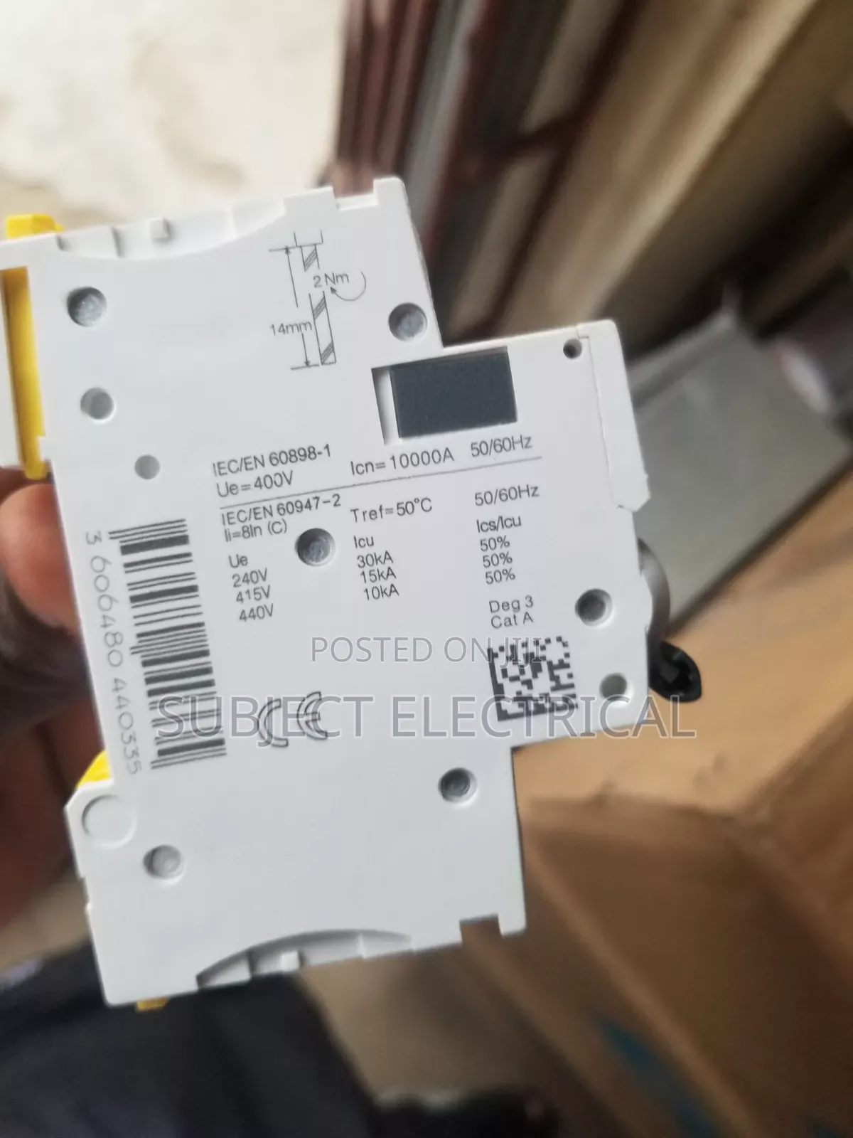 100amps 4pole MCB Breaker Schneider