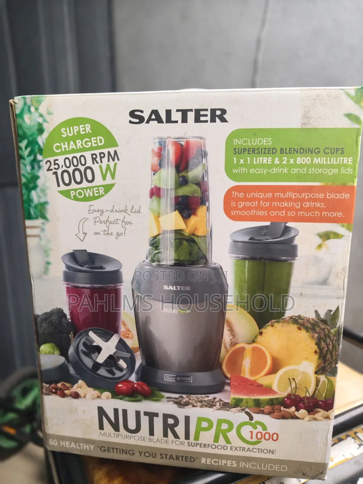 Salter Nutrition Smoothie Blender | Ice Crusher