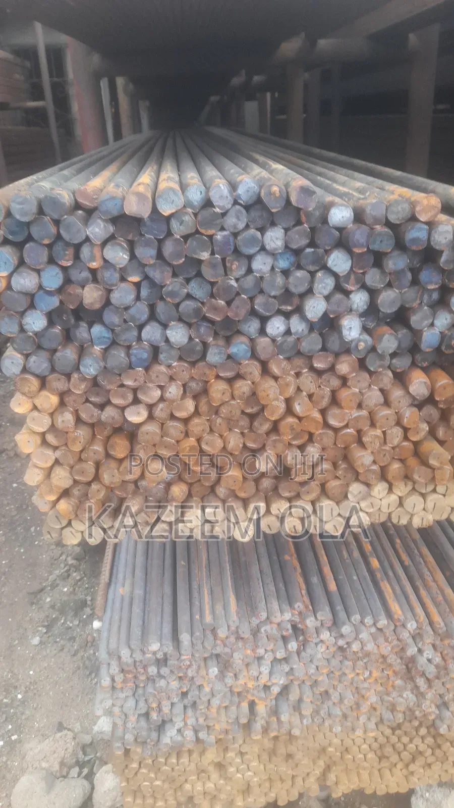 Mild Steel Iron Rod Use in Construction of Materials and It 6mtrs Long