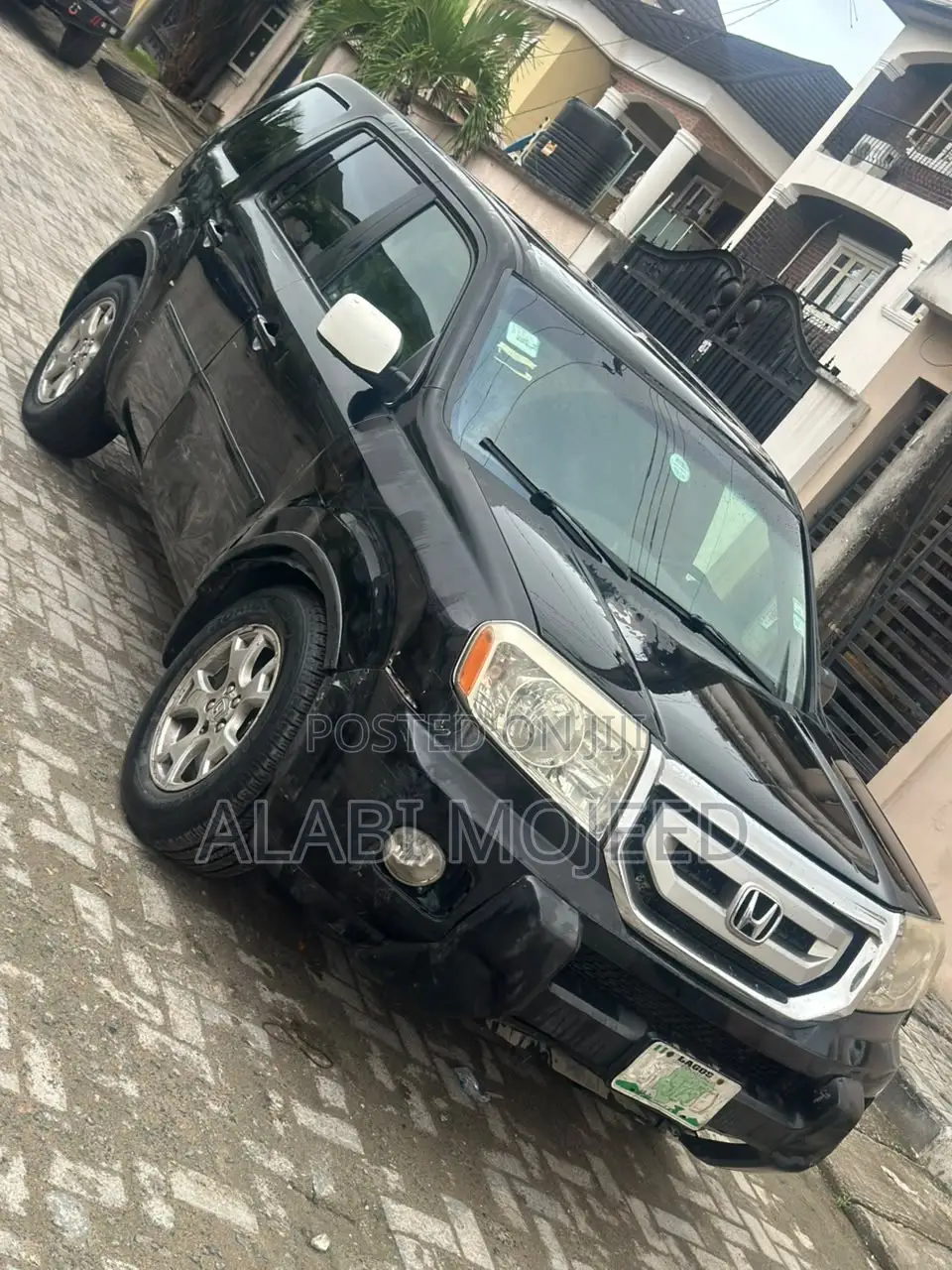 Honda Pilot EX-L 4x4 (3.5L 6cyl 5A) 2008 Black
