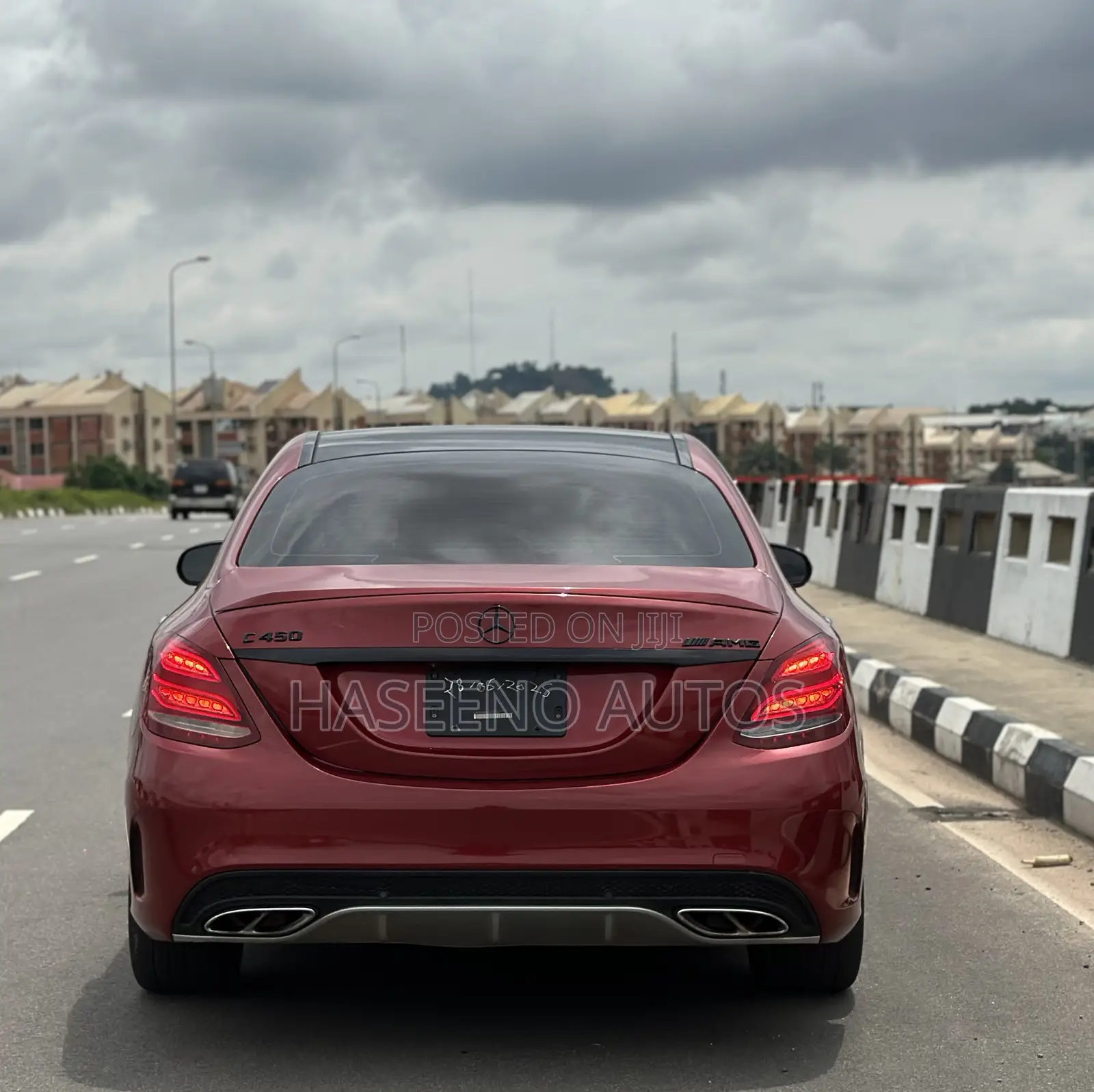 Mercedes-Benz C450 2016 Red