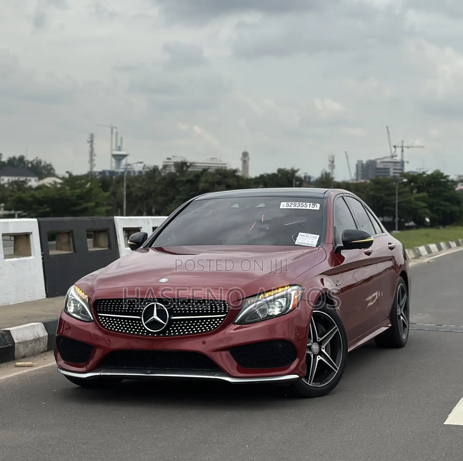Mercedes-Benz C450 2016 Red