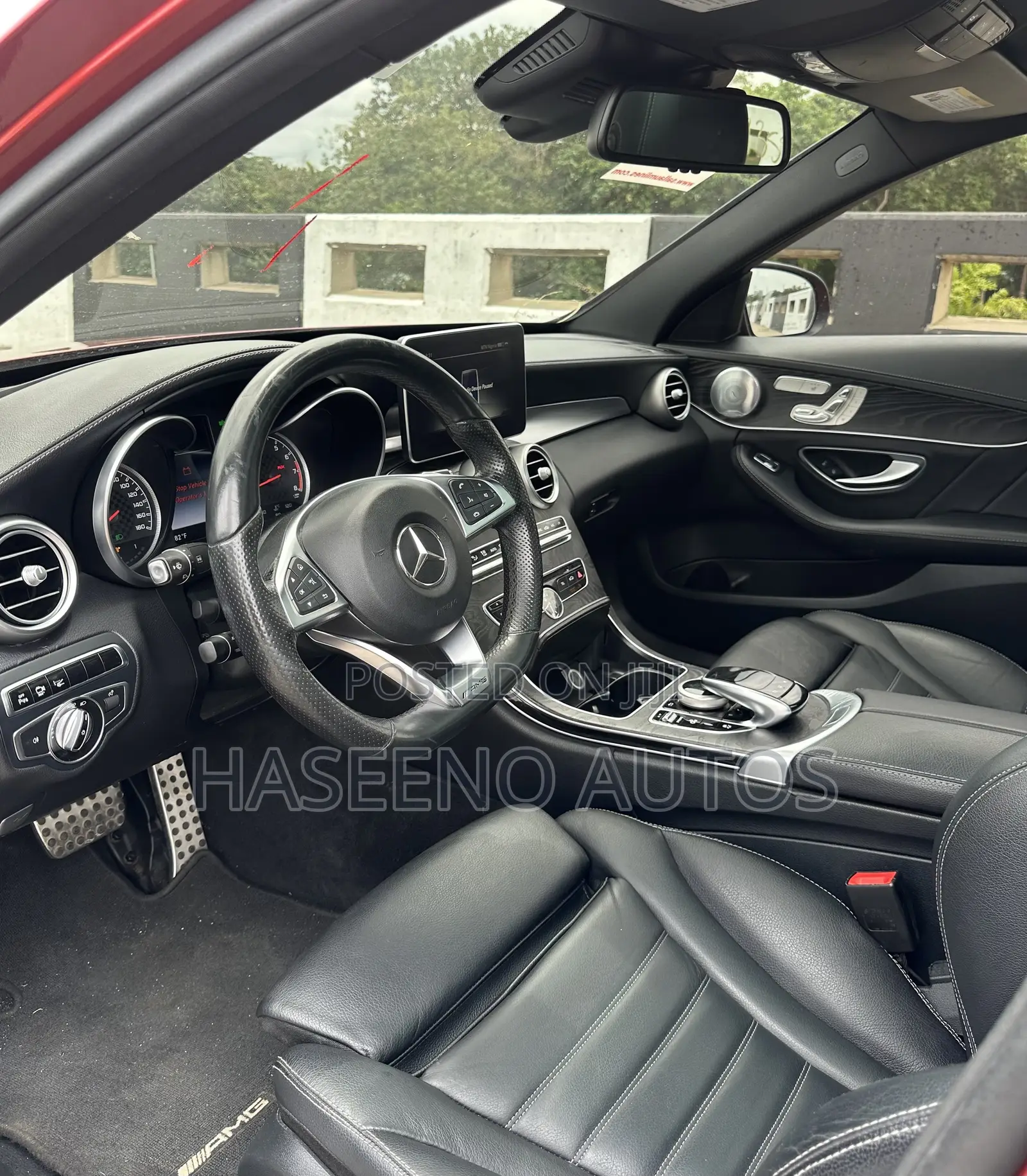 Mercedes-Benz C450 2016 Red