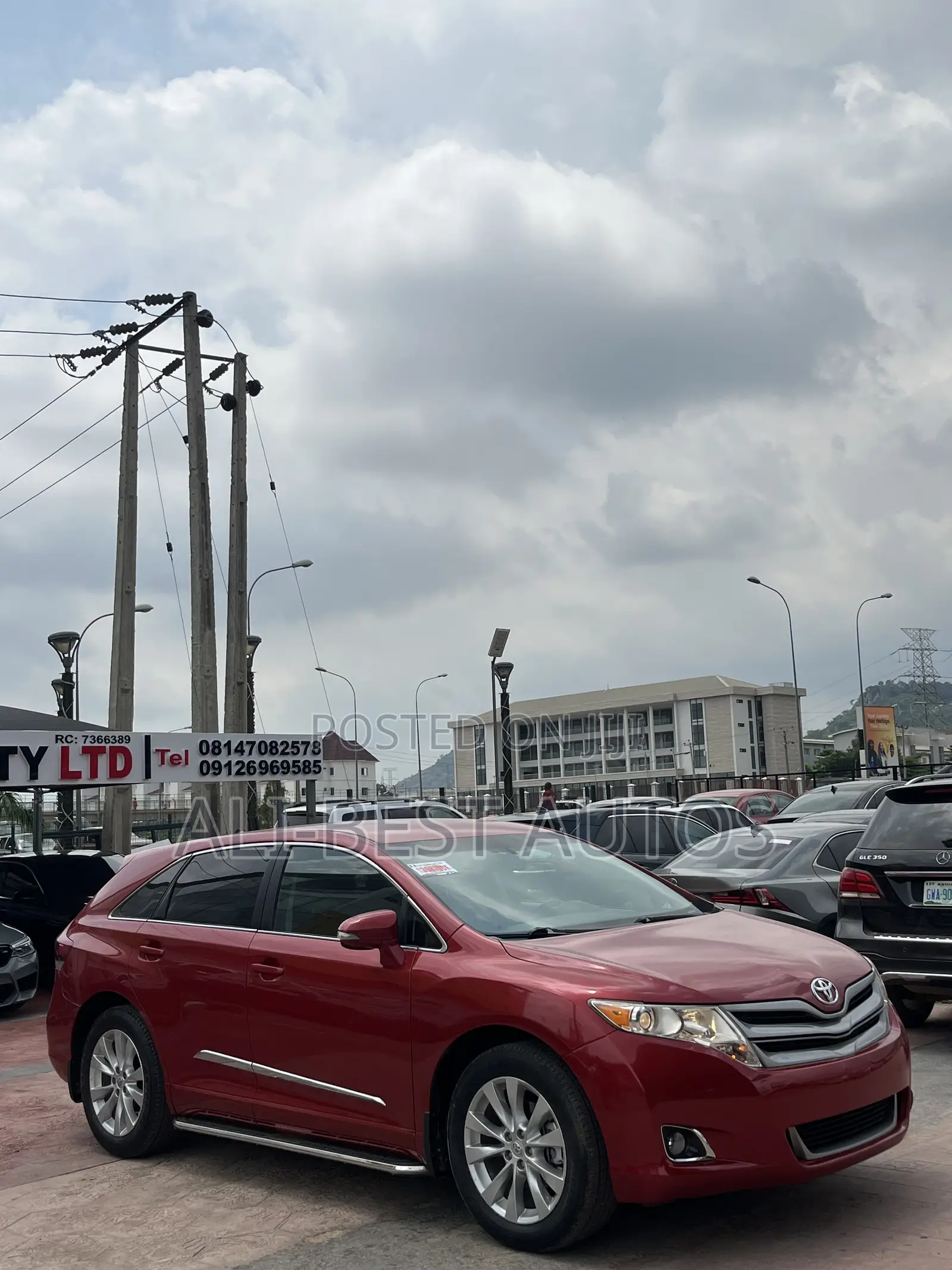 Toyota Venza 2012 Red