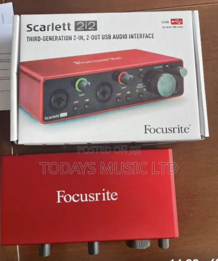 Scarlett 2i2 3rd Gen Soundcard