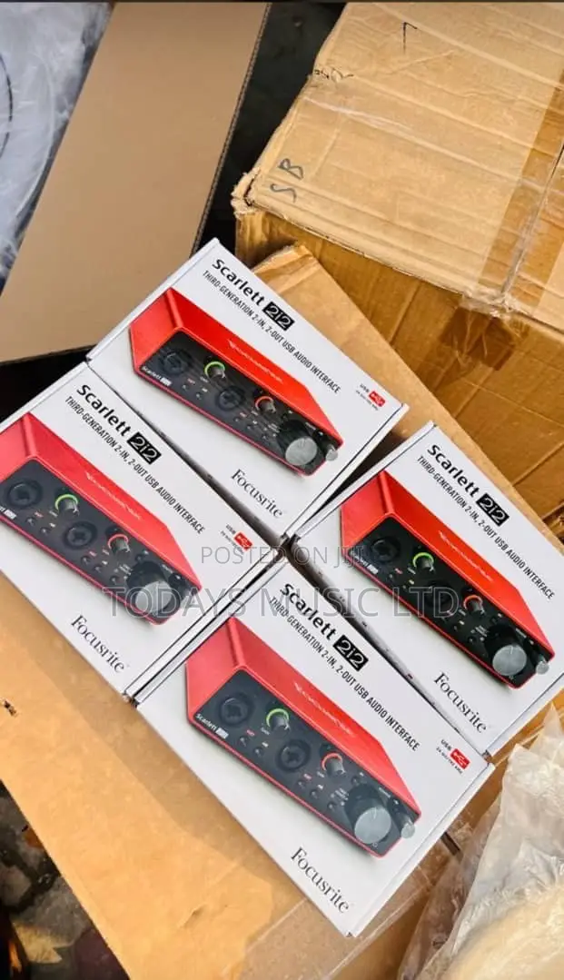 Scarlett 2i2 3rd Gen Soundcard