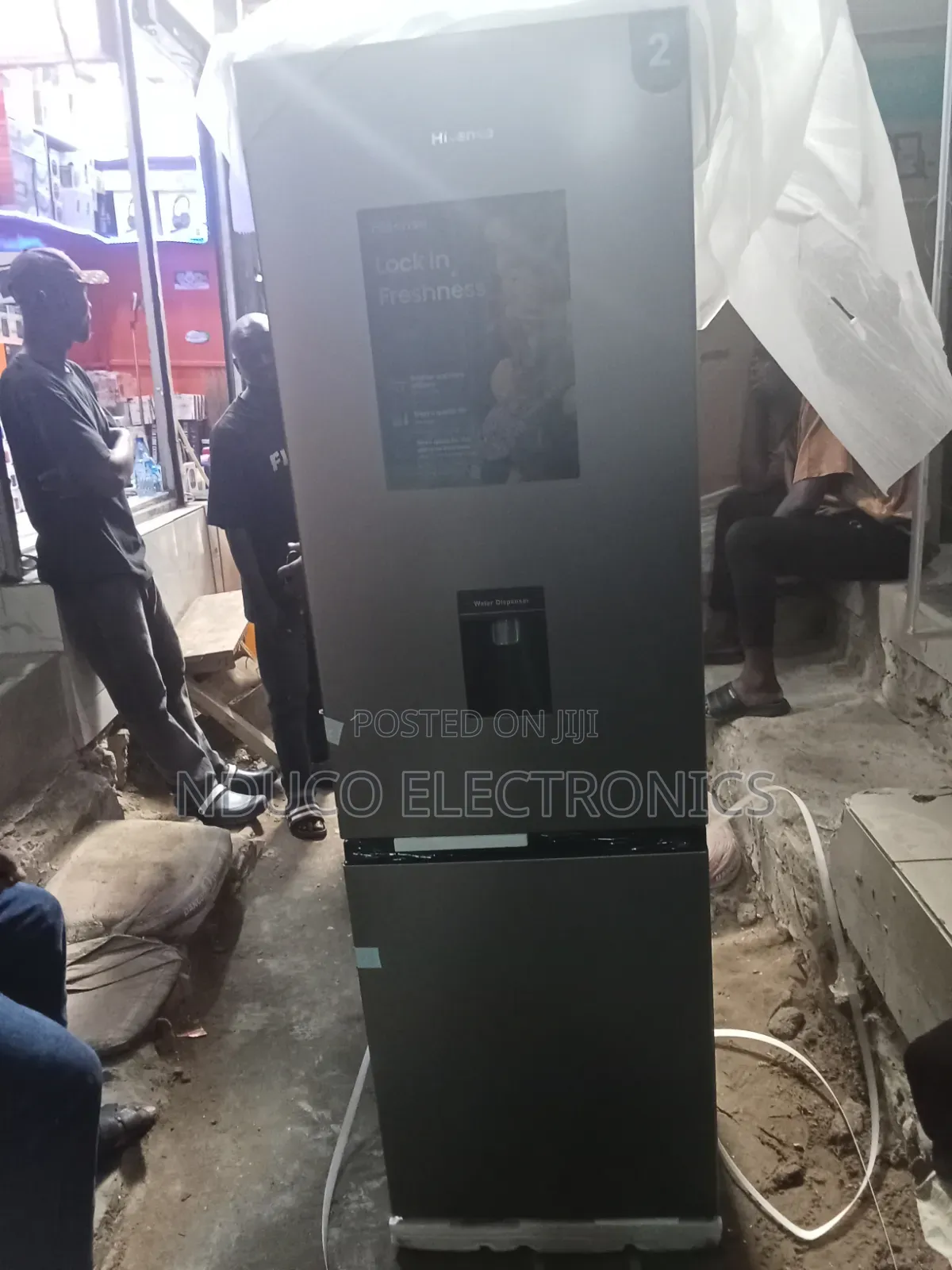 The Original Double Door Hisense Fridge With Water Dispenser