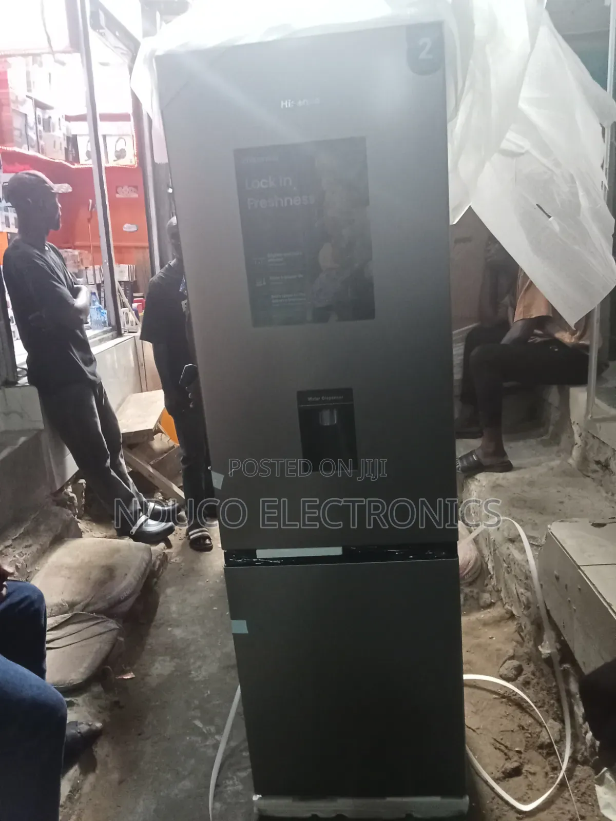 The Original Double Door Hisense Fridge With Water Dispenser