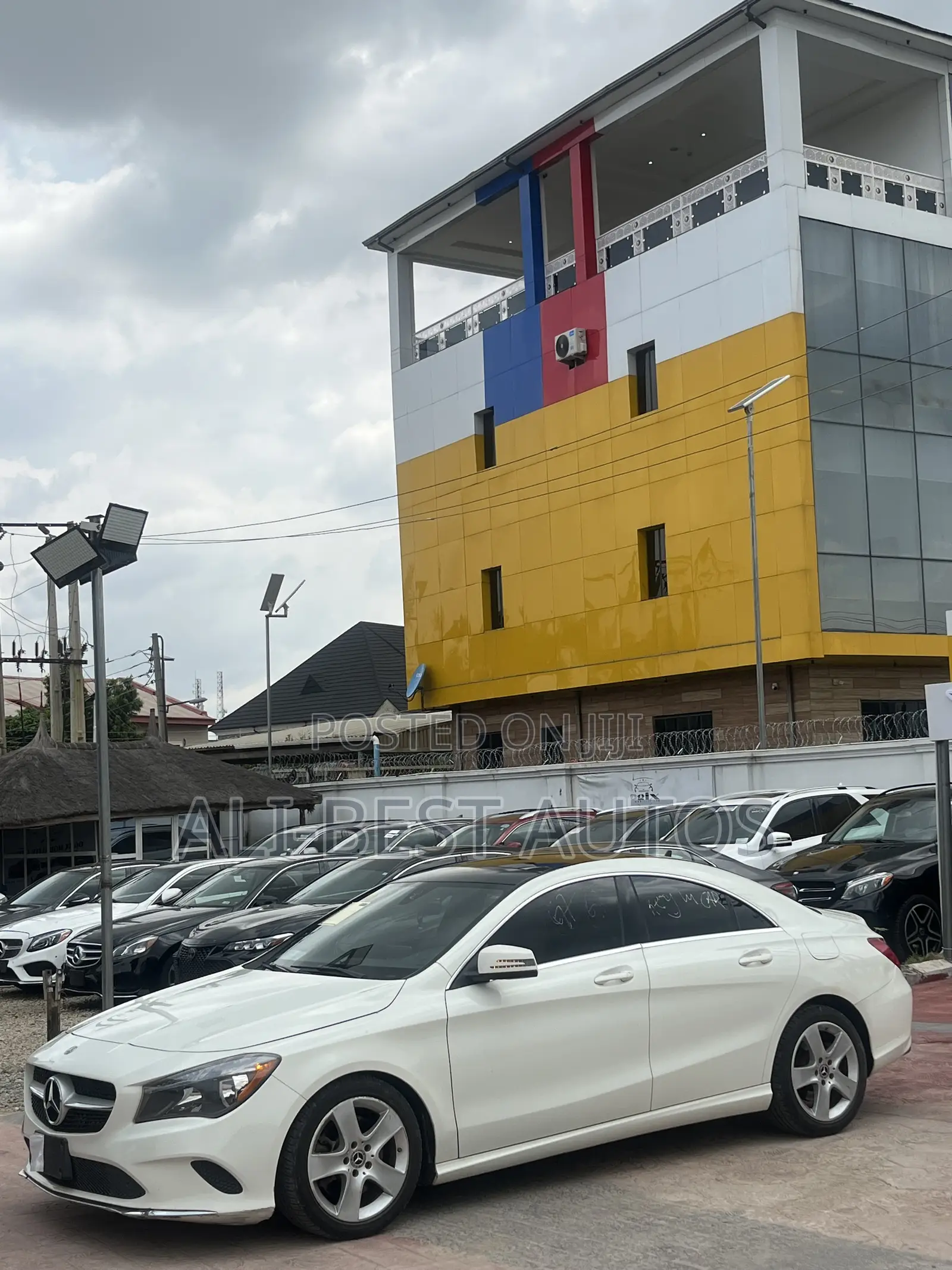 Mercedes-Benz CLA-Class 2017 White