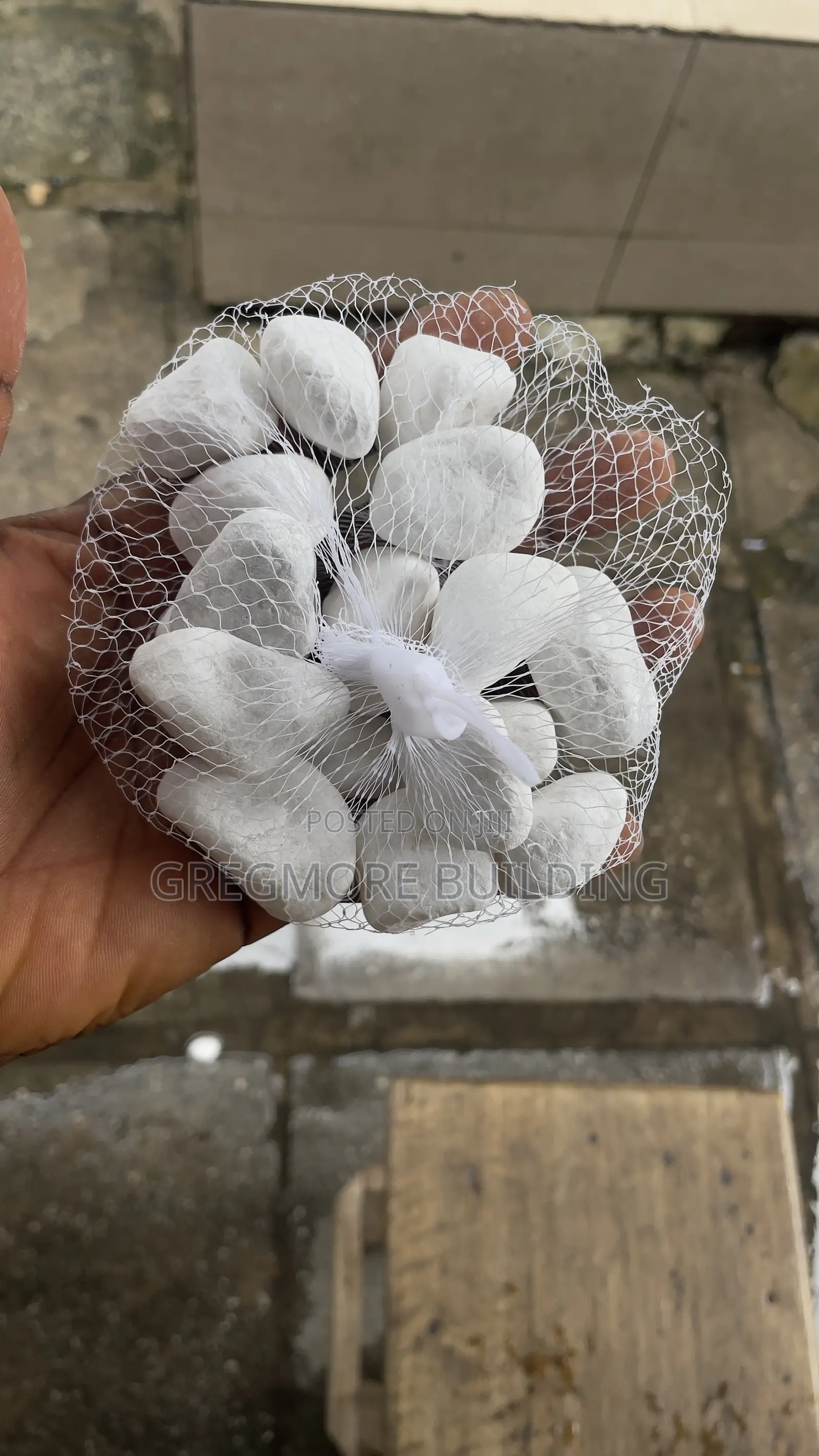 Black,white and Brown Pebbles Stone