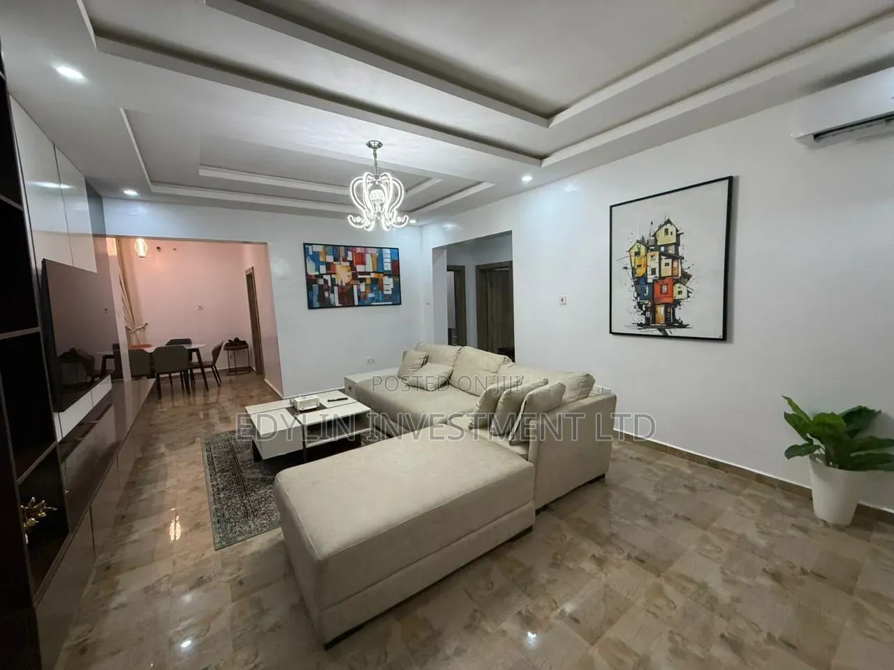 Furnished 4bdrm Apartment in Katampe (Main) for sale