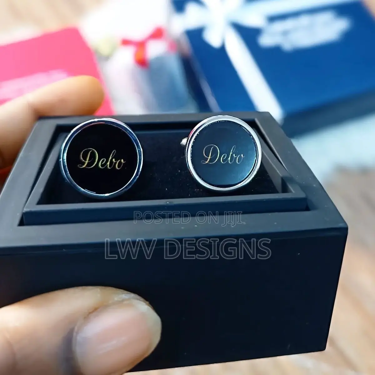 Customised Cufflinks for Men – Personalized Gift