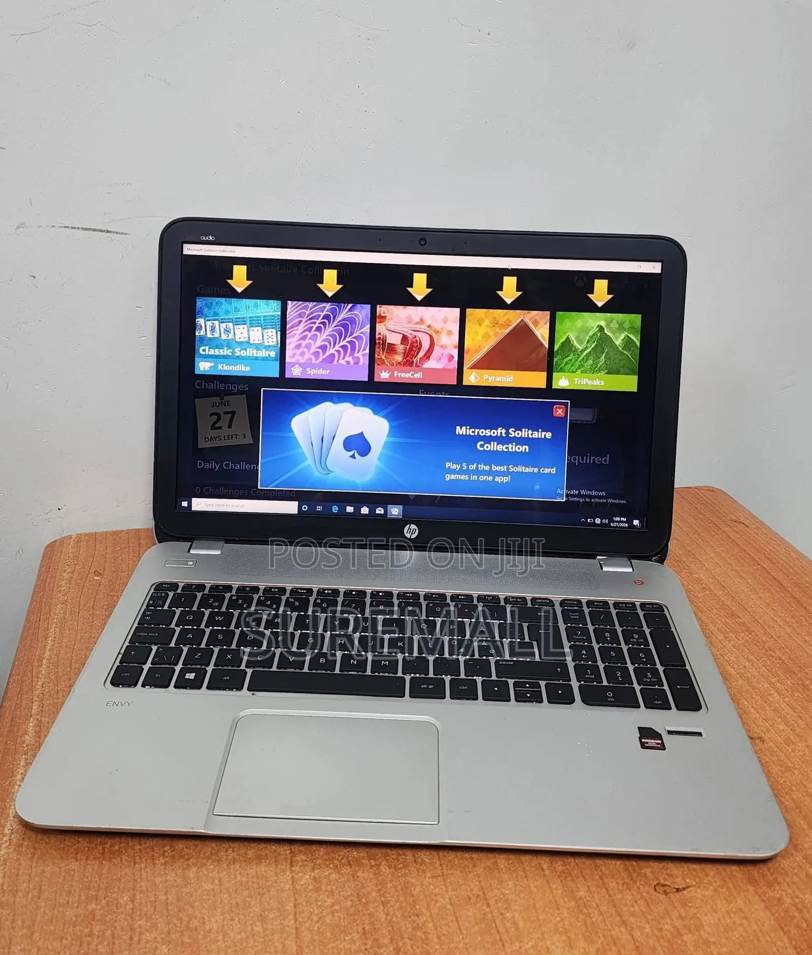 Laptop HP Envy 15 8GB AMD A10 SSD 256GB