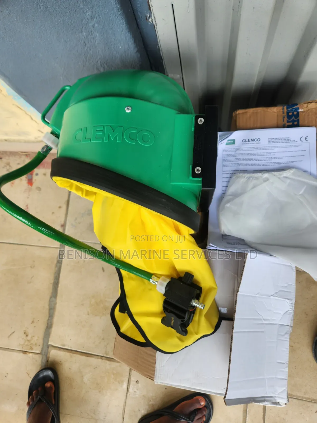 Clemco Sandblasting Hood Apollo 100 Respirator Helmet