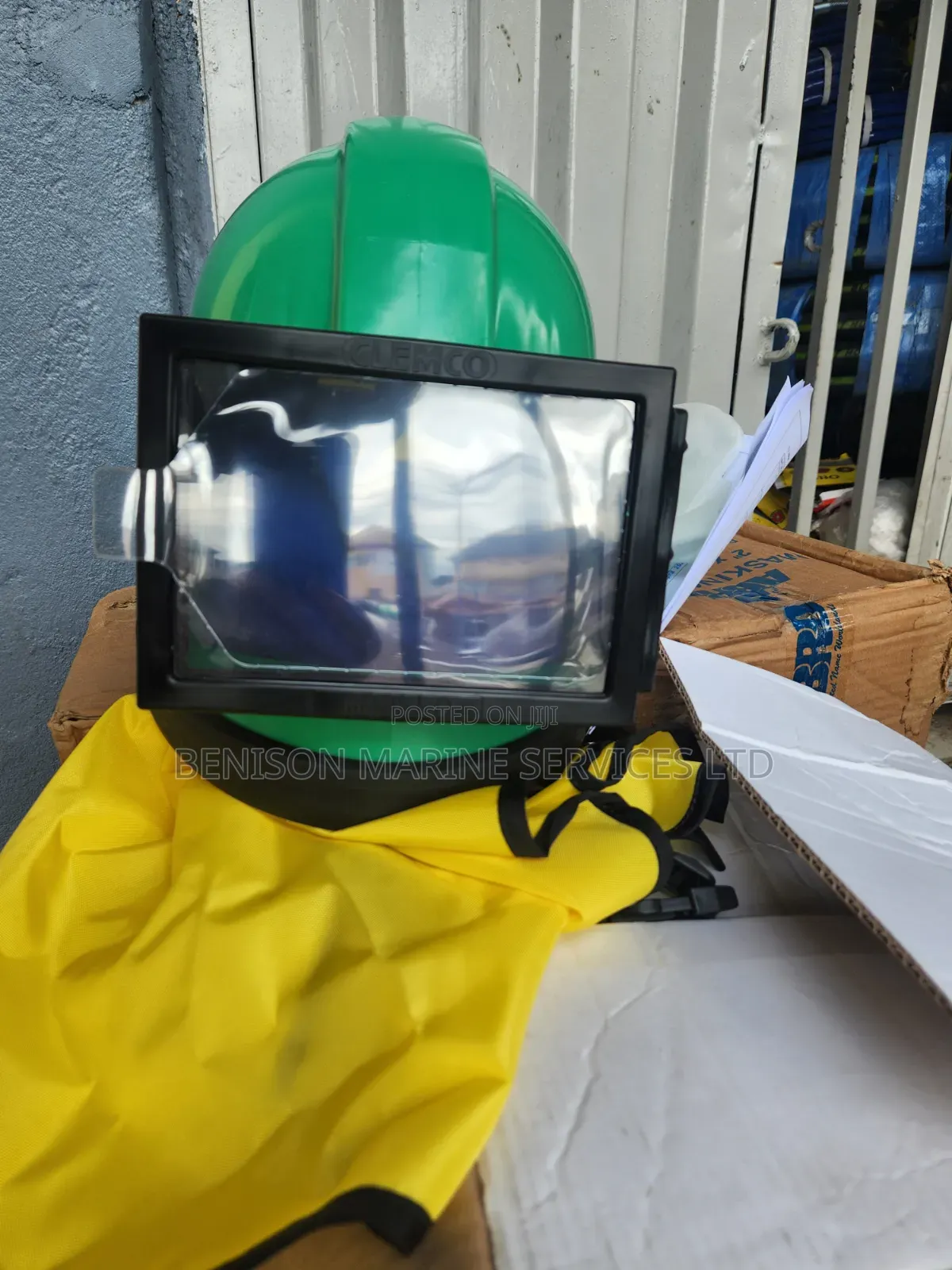 Clemco Sandblasting Hood Apollo 100 Respirator Helmet