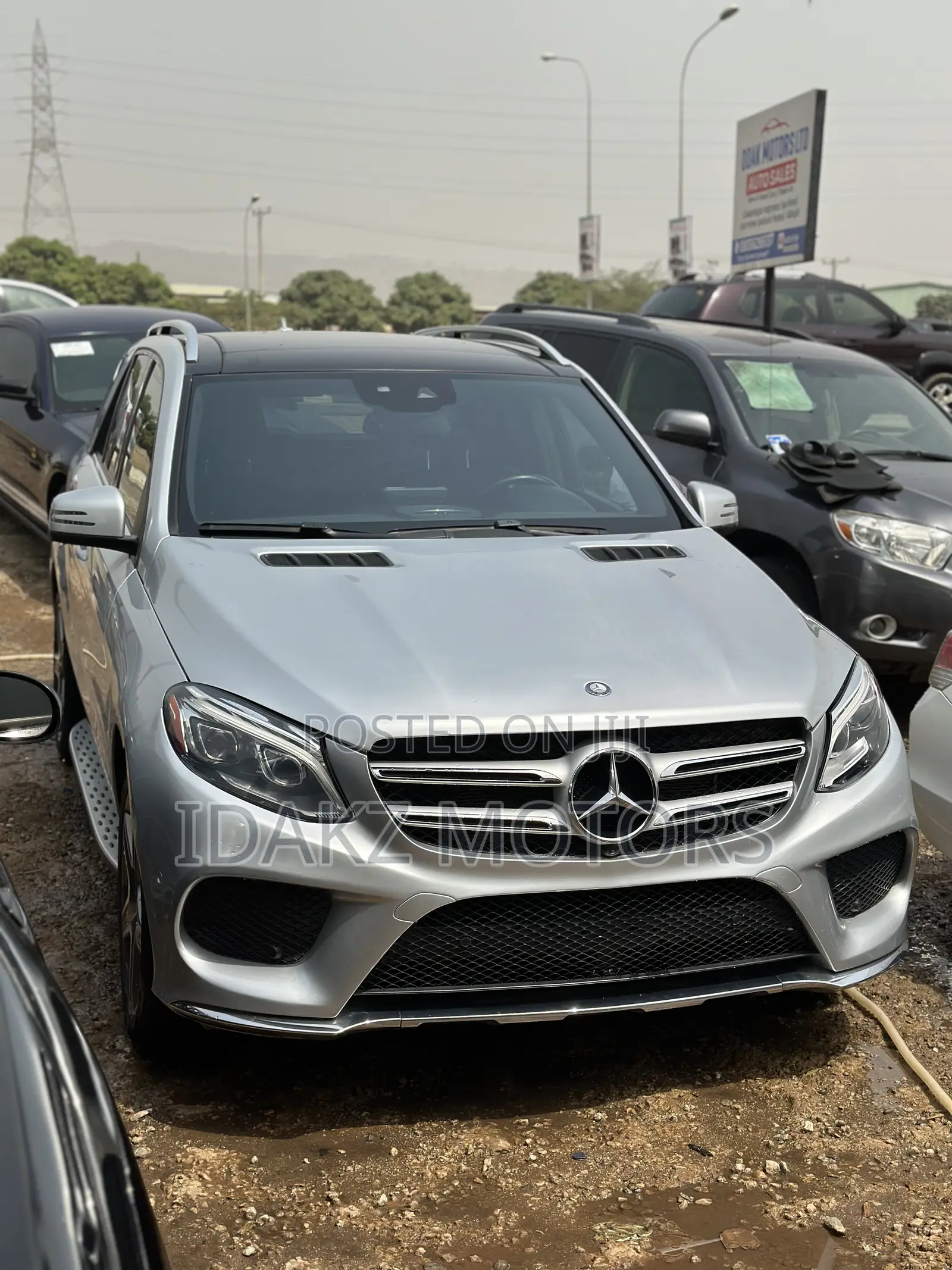 Mercedes-Benz GLE-Class GLE 400 4MATIC 2017 Silver