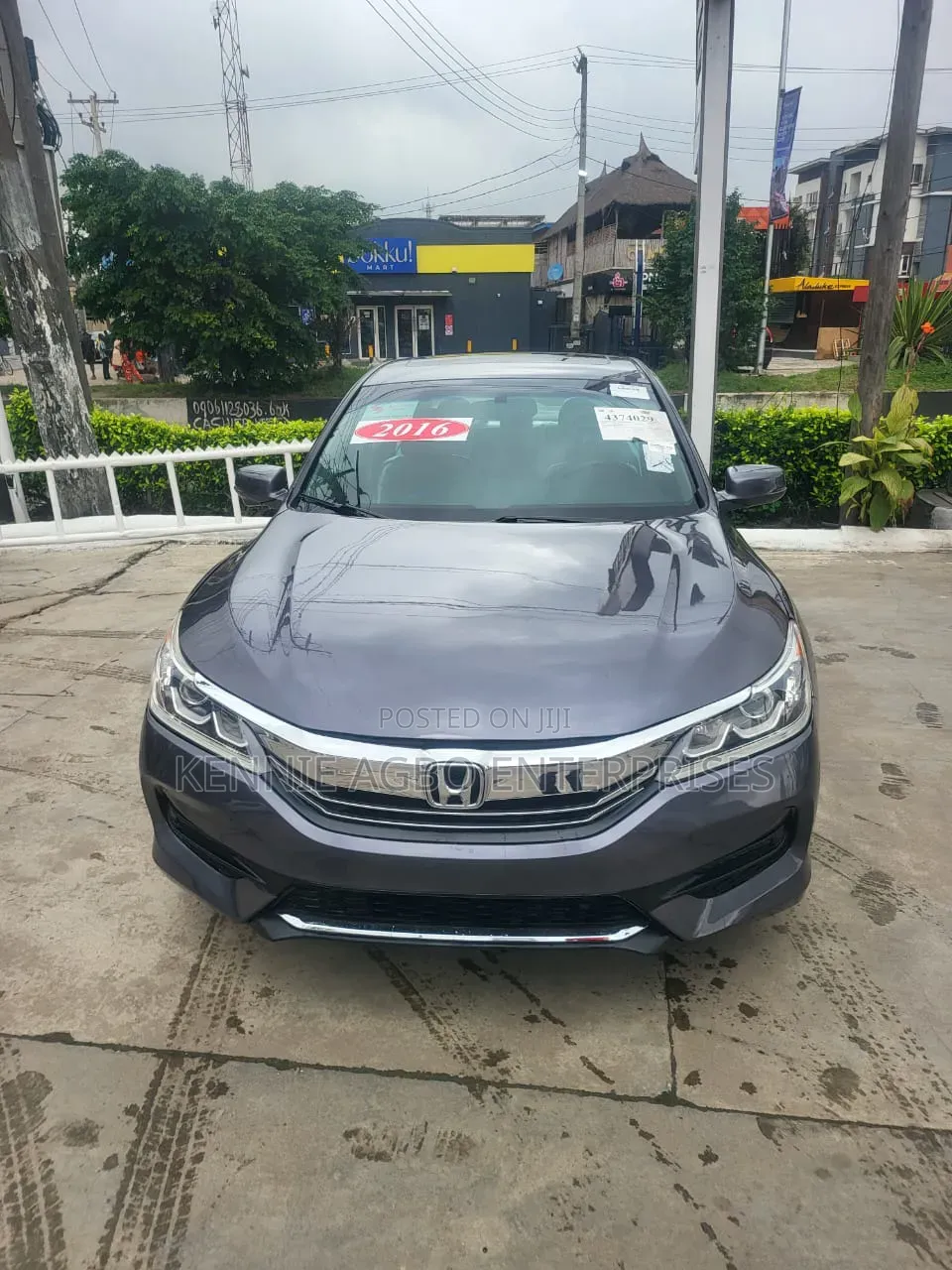 Honda Accord EX-L 4dr Sedan FWD (2.4L 4cyl 2A) 2016 Gray