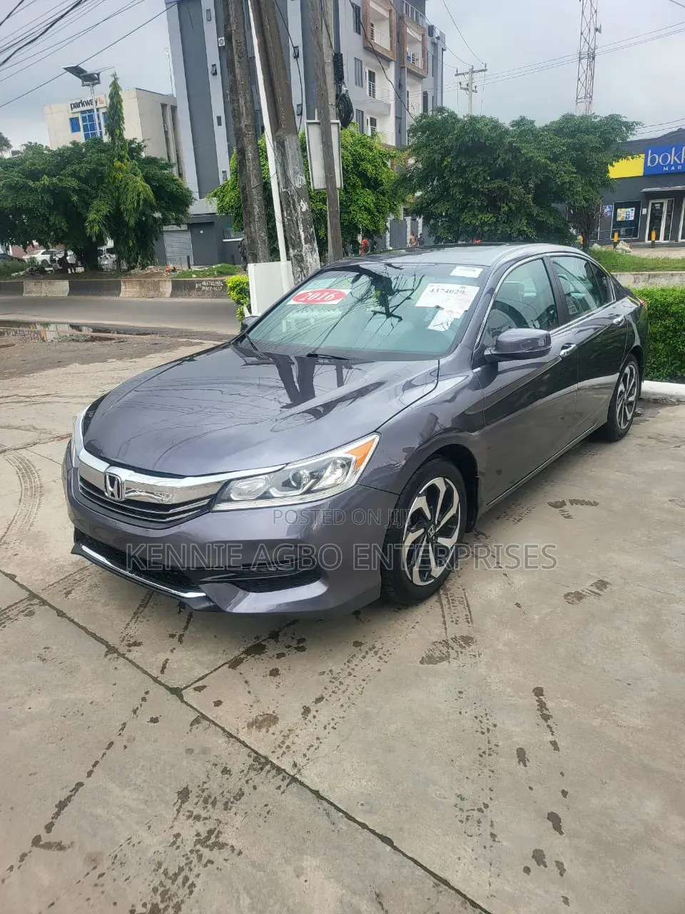Honda Accord EX-L 4dr Sedan FWD (2.4L 4cyl 2A) 2016 Gray